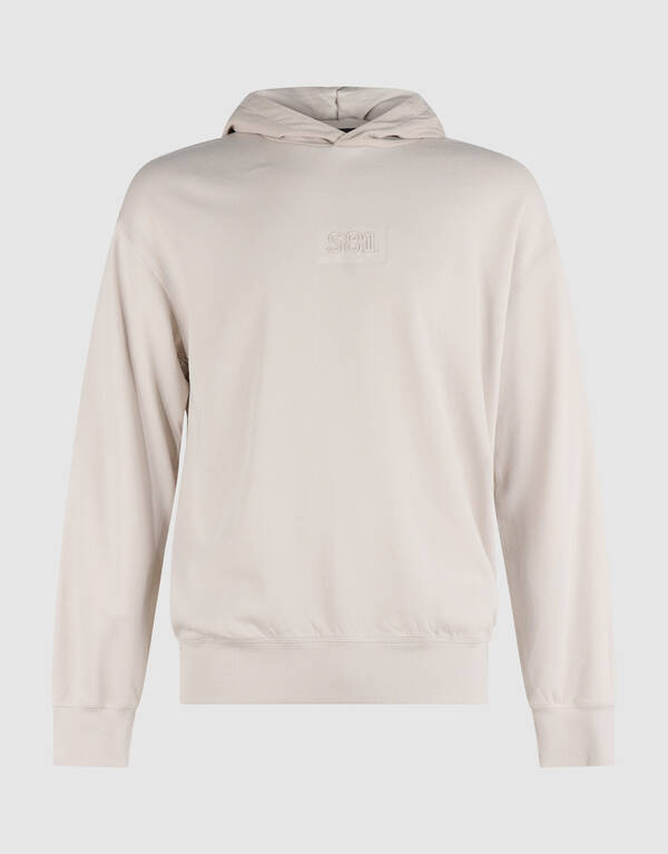 Jacquard-Hoodie Hellgrau SHOEBY MEN