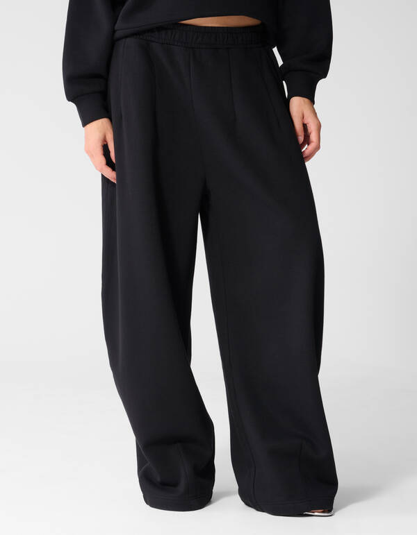 Loose Fit Sweathose Schwarz SHOEBY WOMEN