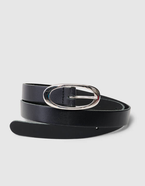 Ledergürtel Schwarz SHOEBY ACCESSOIRES