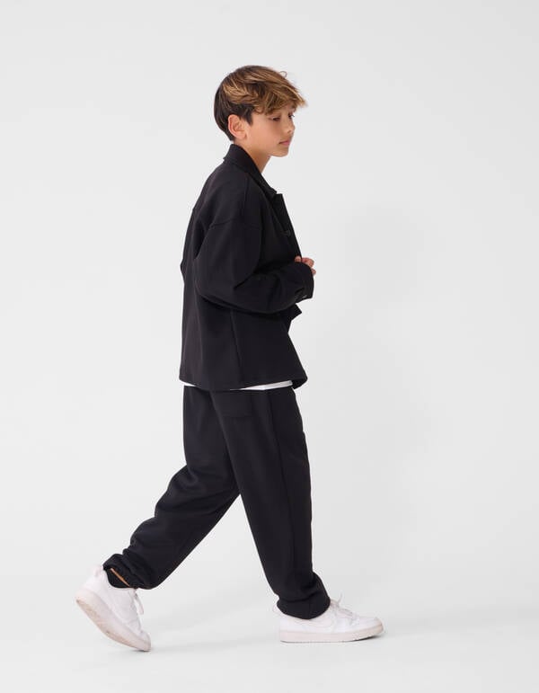 Relaxed Fit Hose Schwarz SHOEBY BOYS