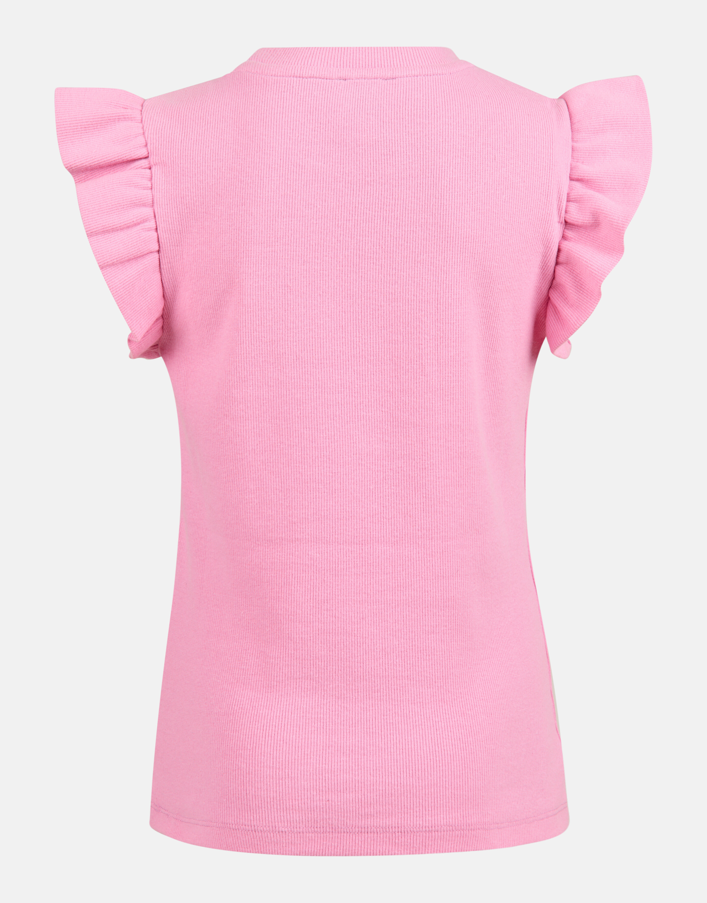 Ruffle Rib Top Rosa SHOEBY GIRLS