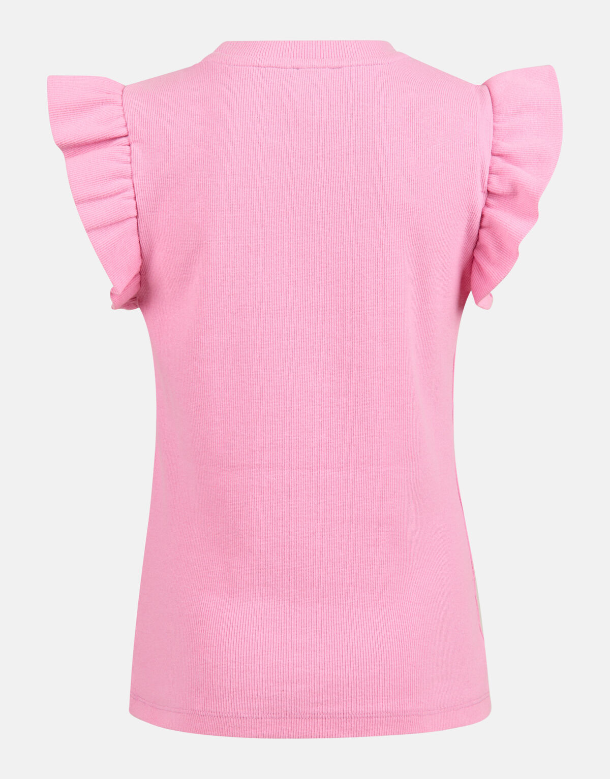 Ruffle Rib Top Rosa SHOEBY GIRLS