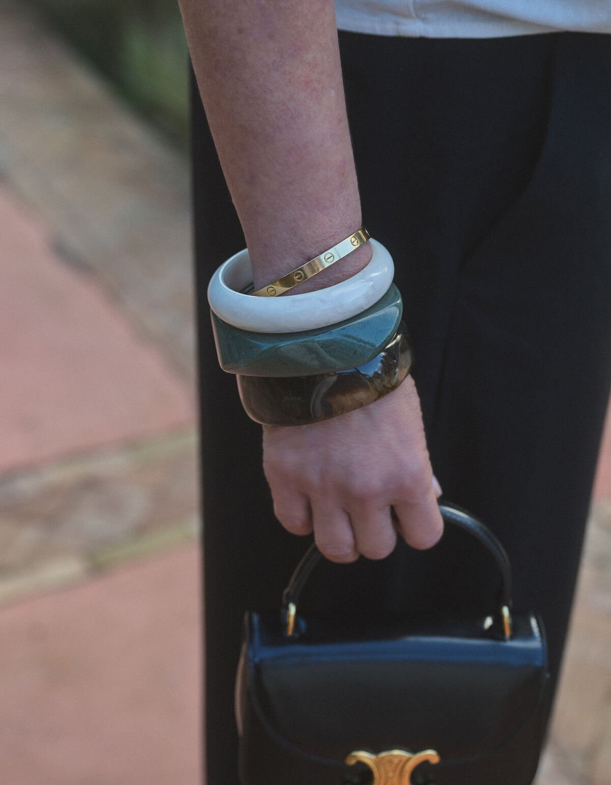 Bangle-Set Gr&uuml;n von Lonneke SHOEBY ACCESSOIRES