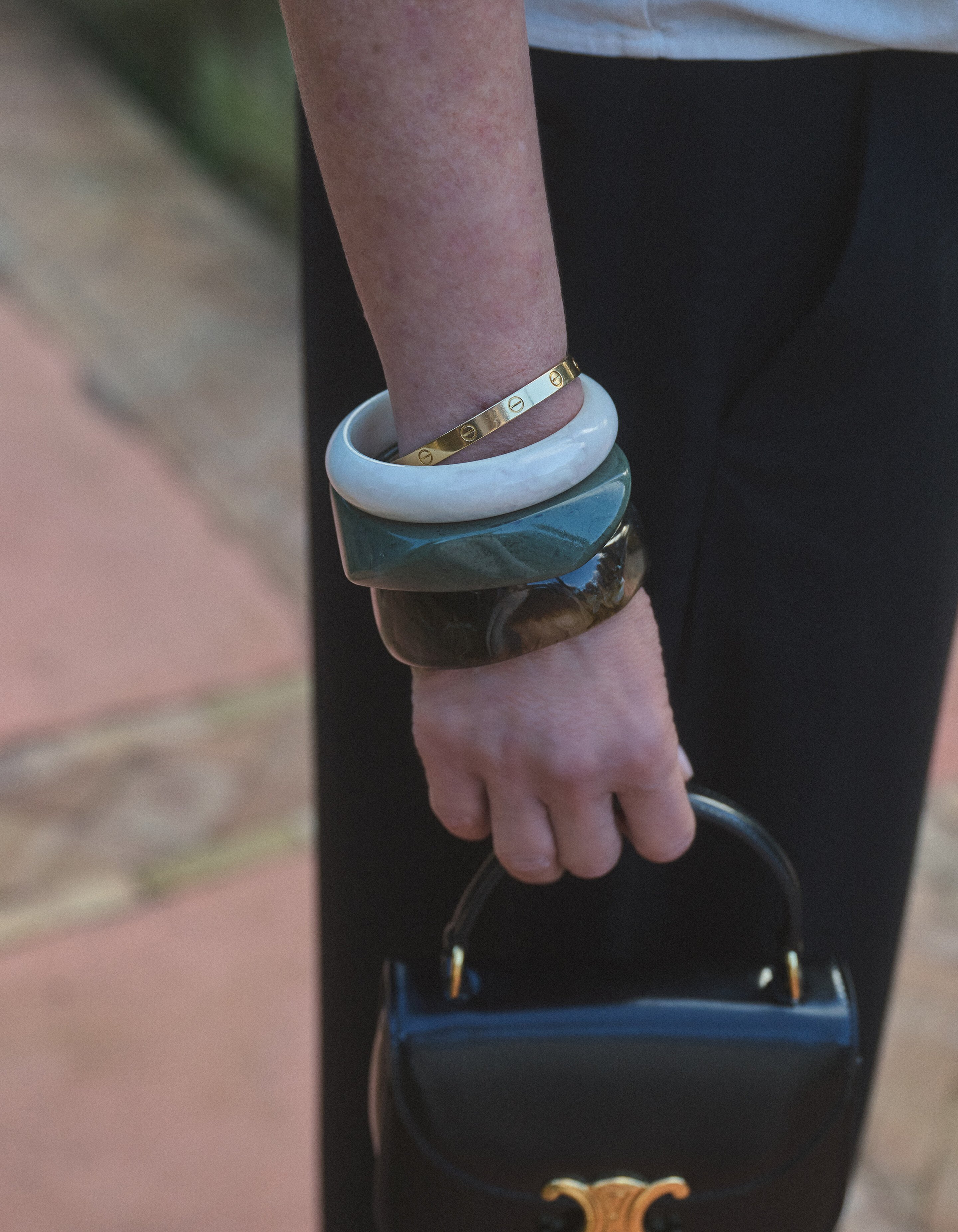 Bangle-Set Gr&uuml;n von Lonneke SHOEBY ACCESSOIRES