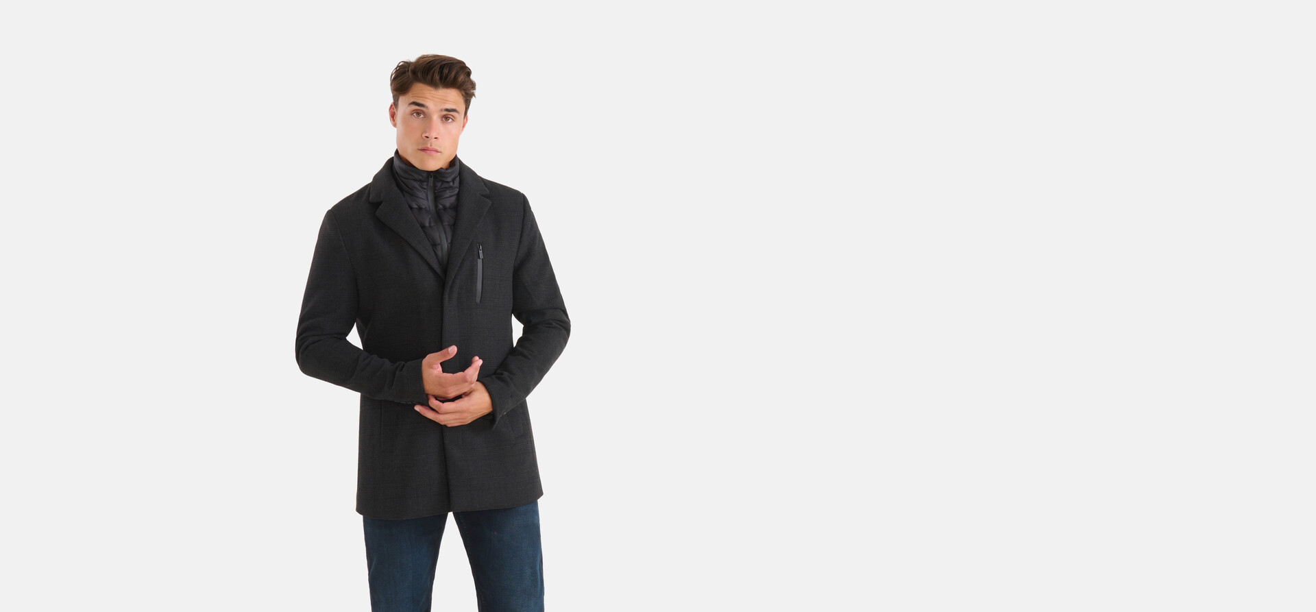 Kombi Jacke Schwarz SHOEBY MEN