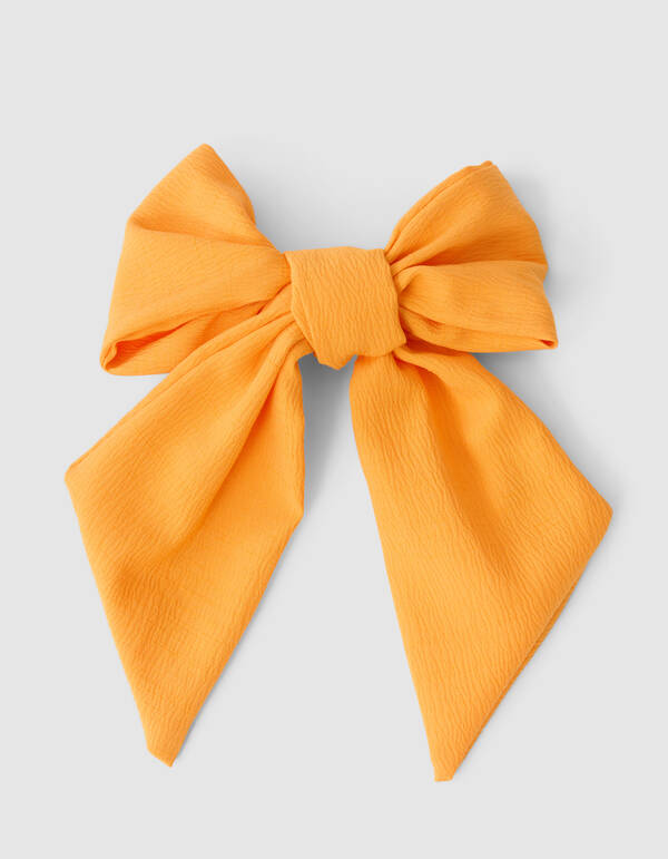 Schleife Haarspange Orange SHOEBY ACCESSOIRES