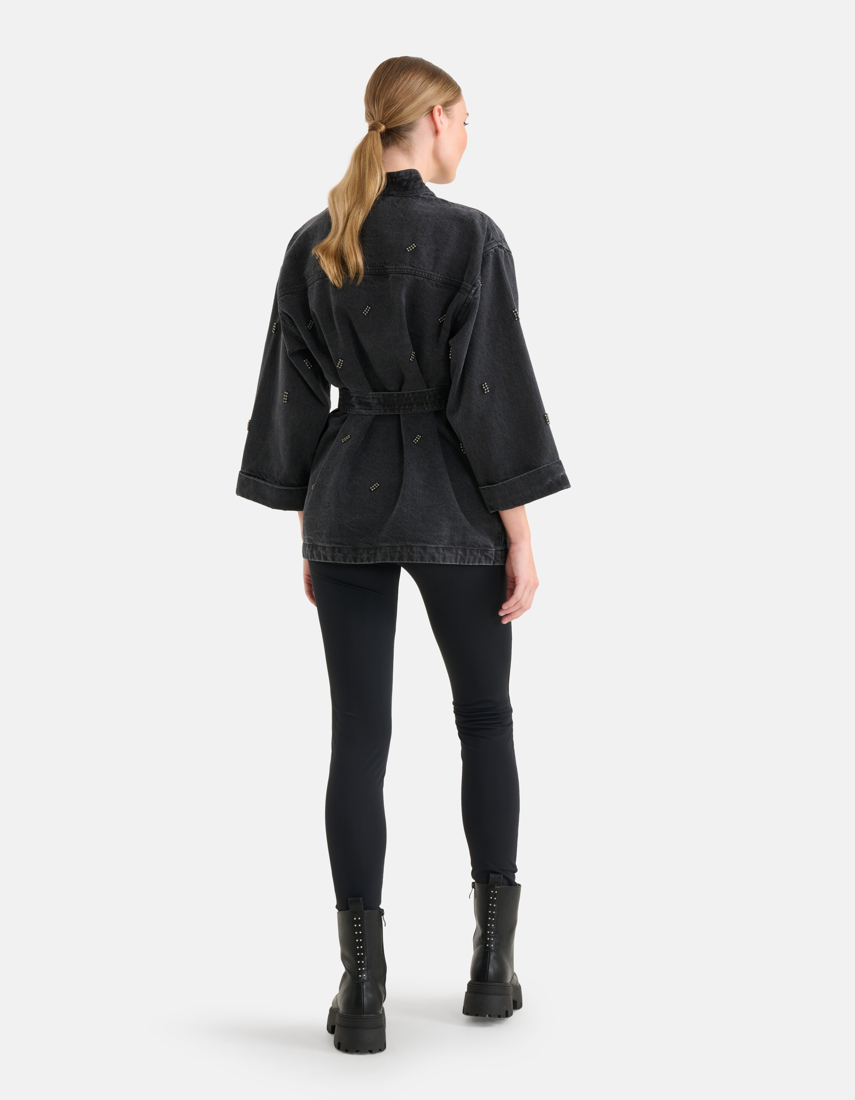 Kimono aus gewaschenem Denim von Mieke SHOEBY WOMEN