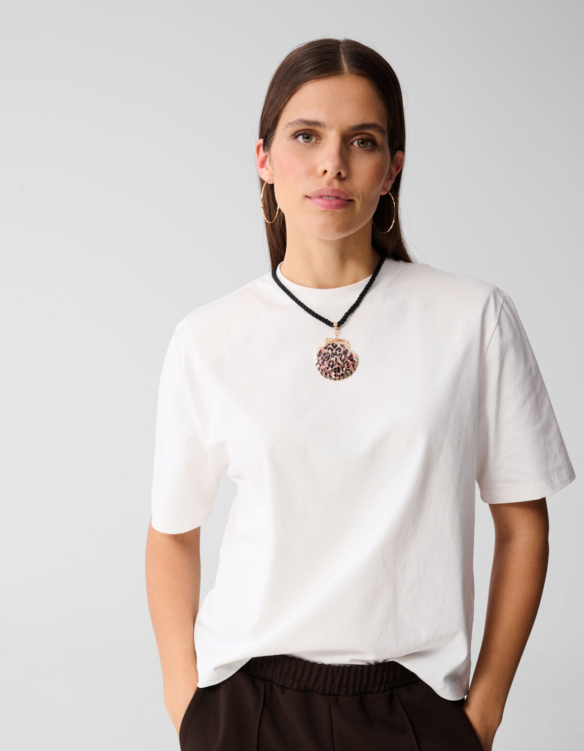 Seil-Halskette Schwarz SHOEBY ACCESSOIRES