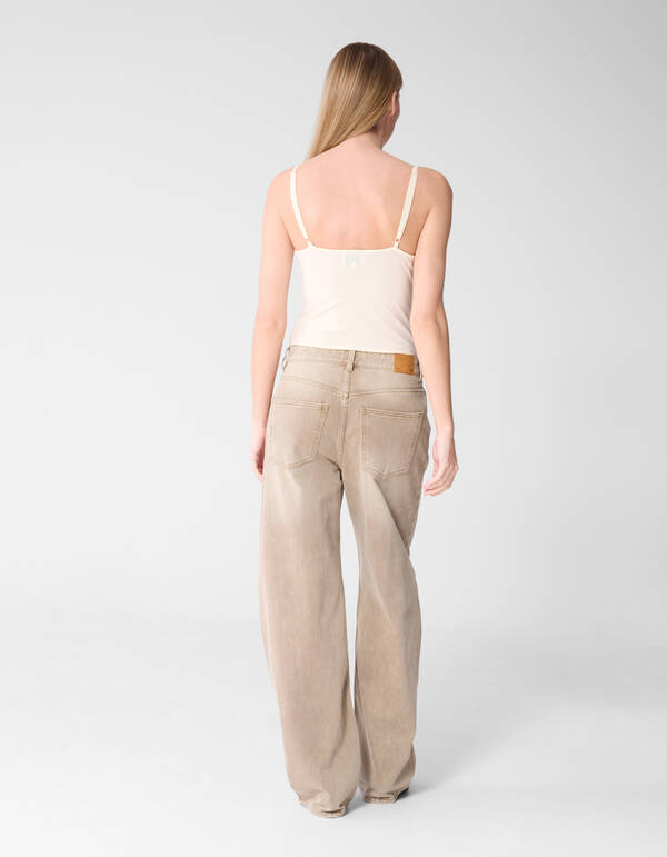 Kanten Body Gebrochen Wei&szlig; SHOEBY WOMEN