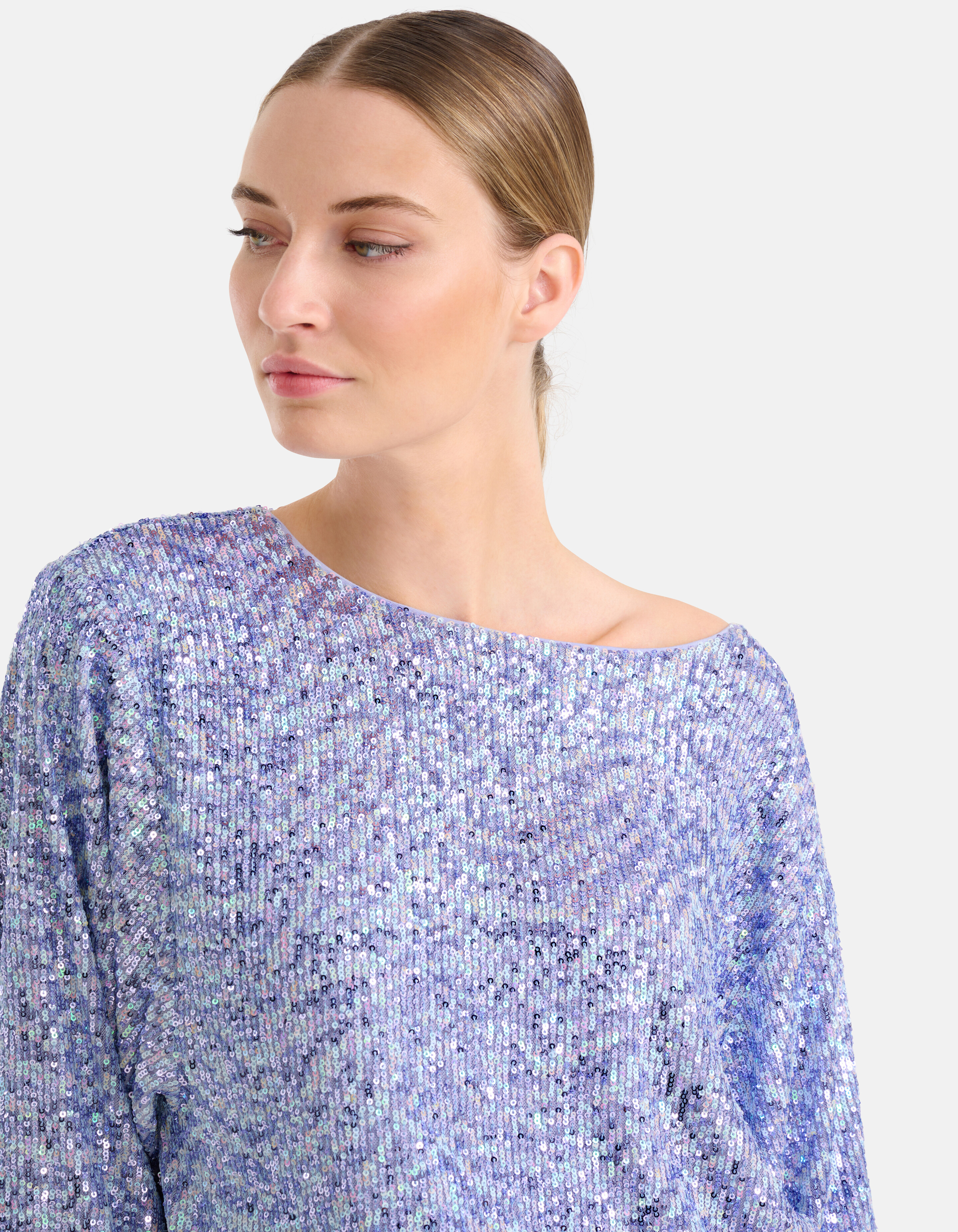 Pailletten Pullover Lila von Mieke SHOEBY WOMEN