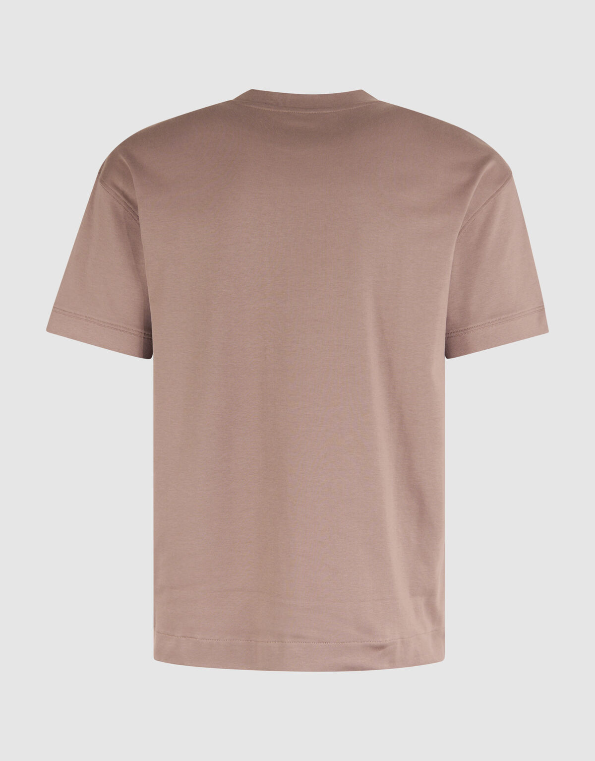Stickerei-T-Shirt Hellbraun SHOEBY MEN