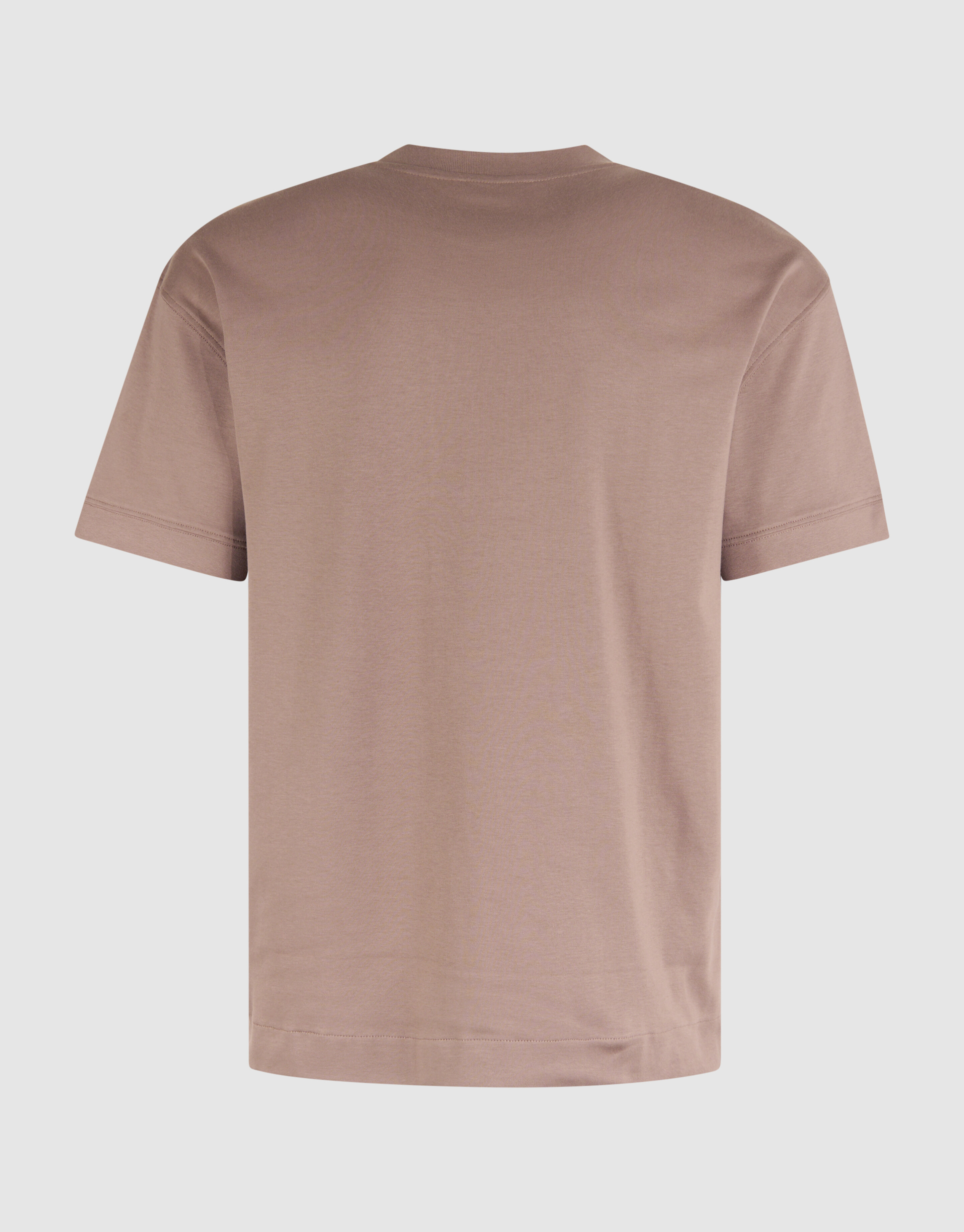 Stickerei-T-Shirt Hellbraun SHOEBY MEN