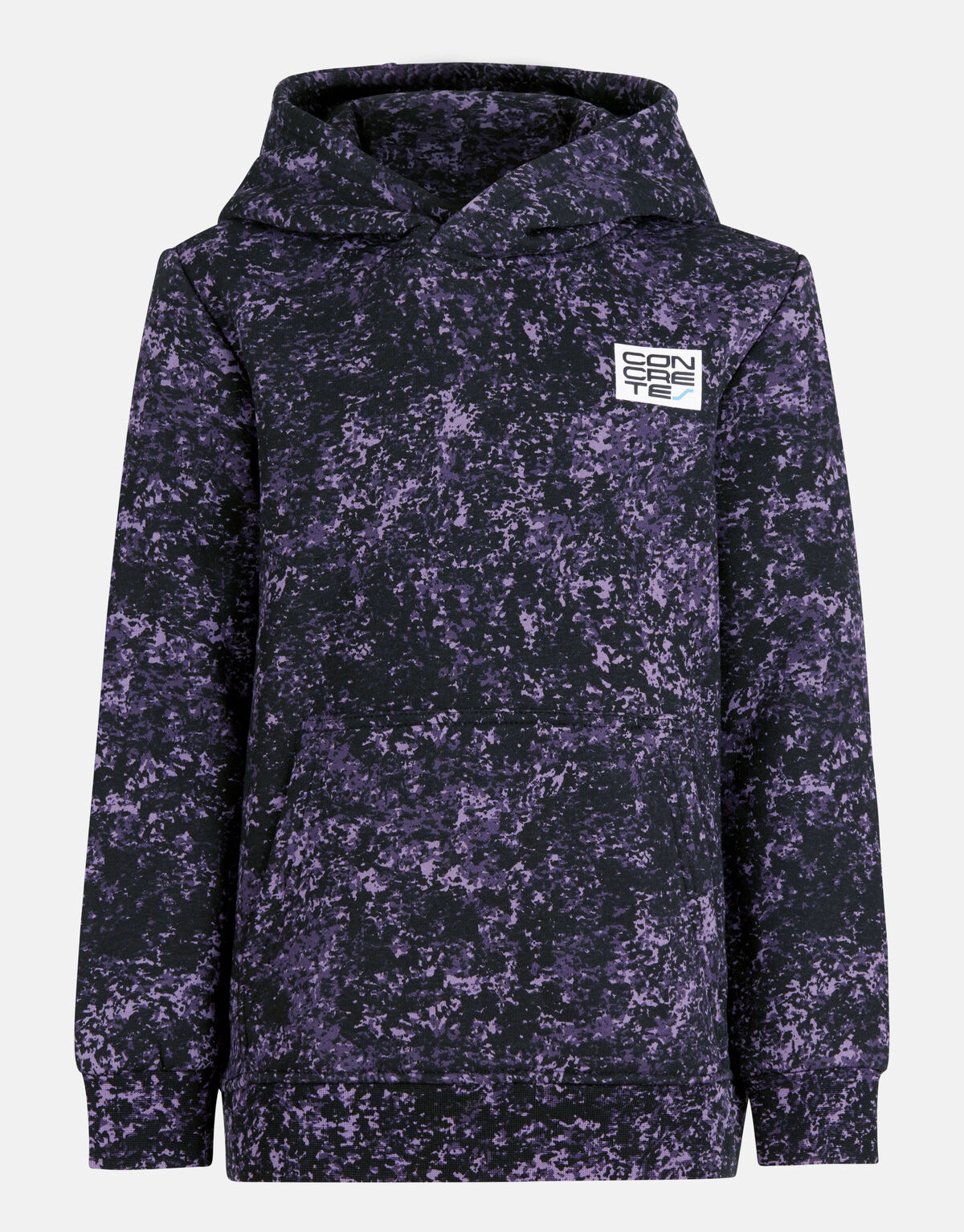 Hoodie mit Armeemuster Dunkelviolett SHOEBY BOYS