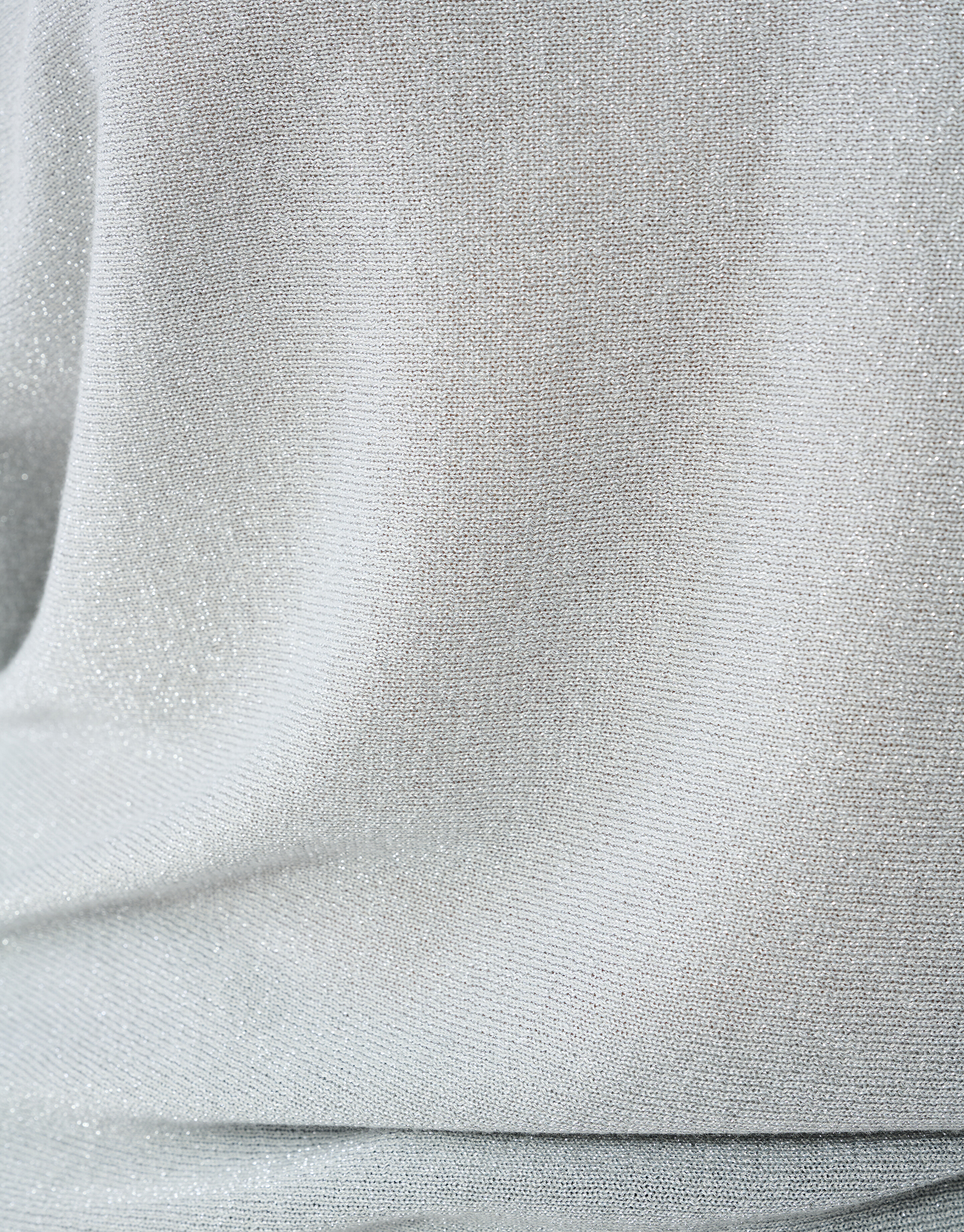 Glitzer Fledermaus Pullover Hellgrau SHOEBY WOMEN