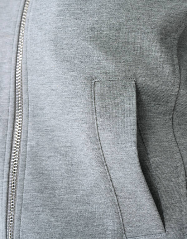 Oversized-Strickjacke Hellgrau By Fred SHOEBY WOMEN