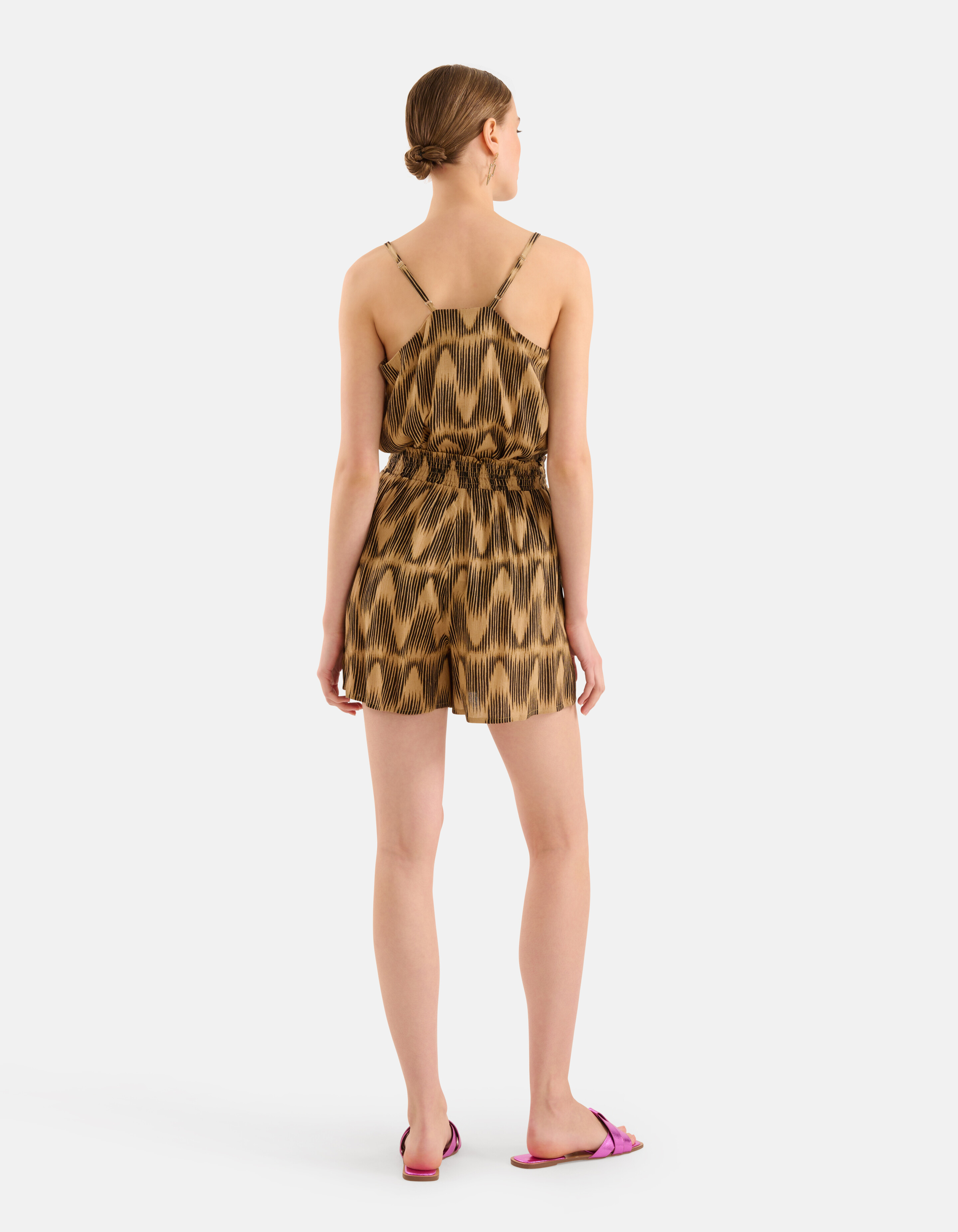 Crinkle Singlet Braun SHOEBY WOMEN