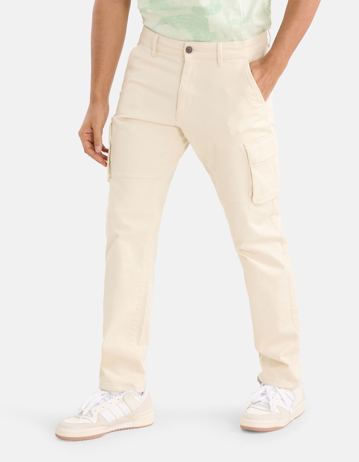 Cargohose Off White SHOEBY MEN