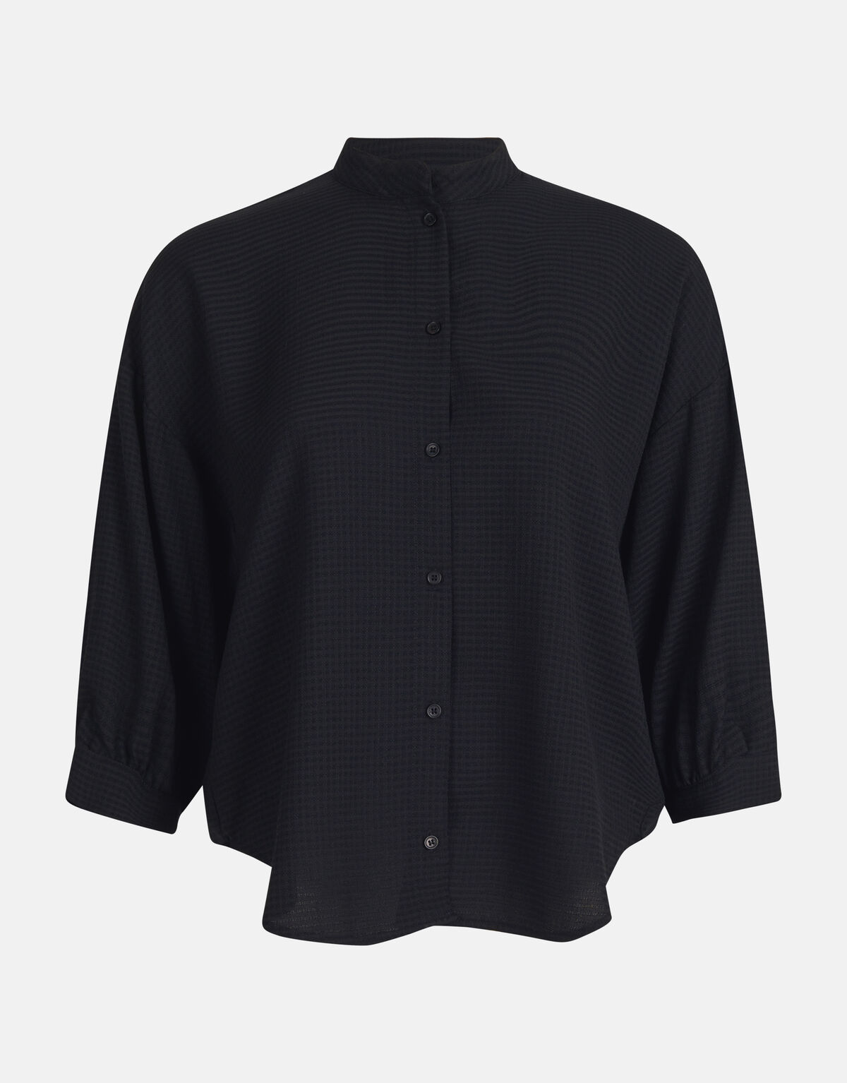 Relaxed Fit Bluse Schwarz SHOEBY WOMEN