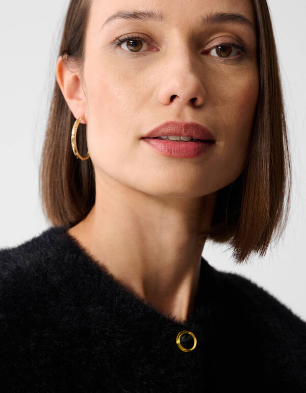 Weste mit großen Schultern, Schwarz SHOEBY WOMEN