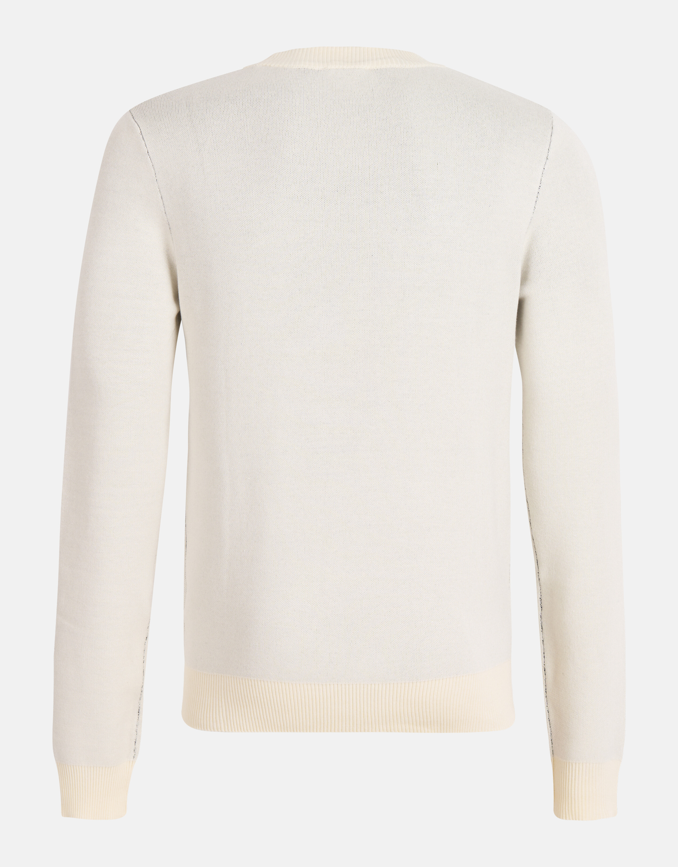 Grafik-Jacquard-Pullover Off White SHOEBY MEN