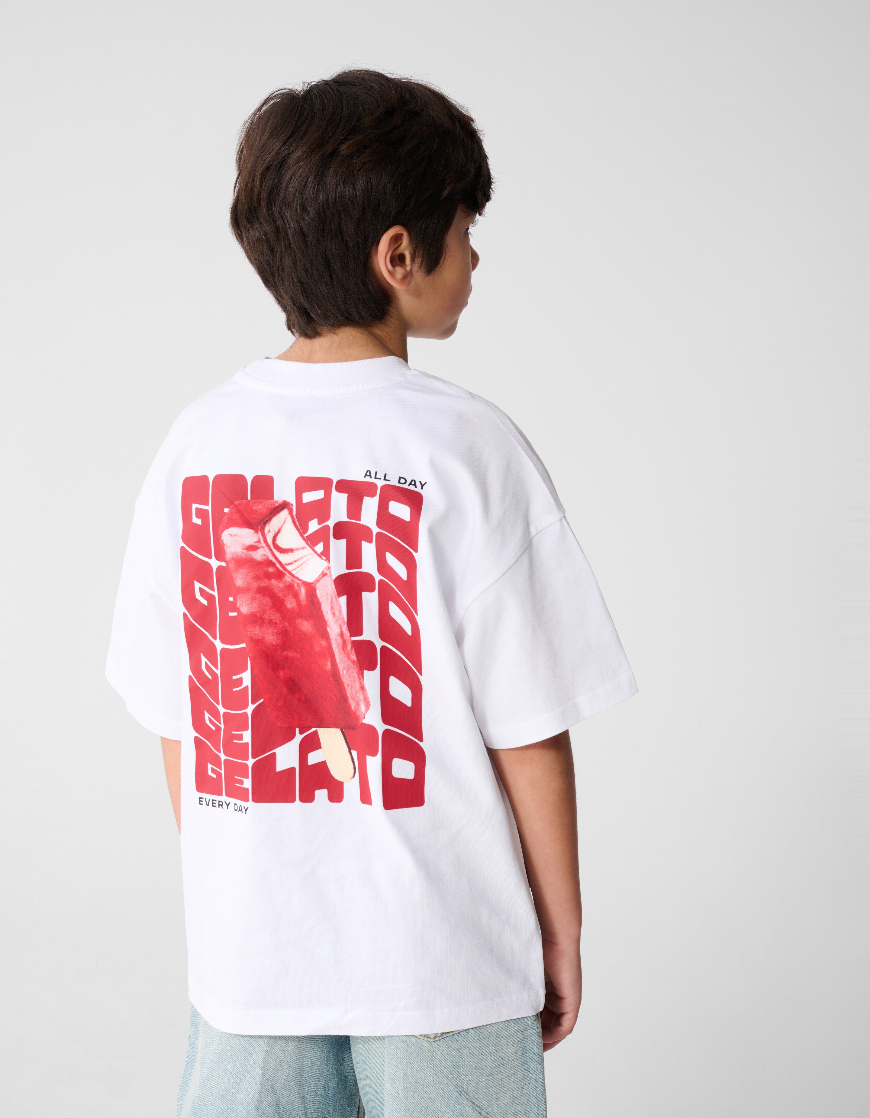 Gelato Artwork T-Shirt Wei&szlig; SHOEBY BOYS