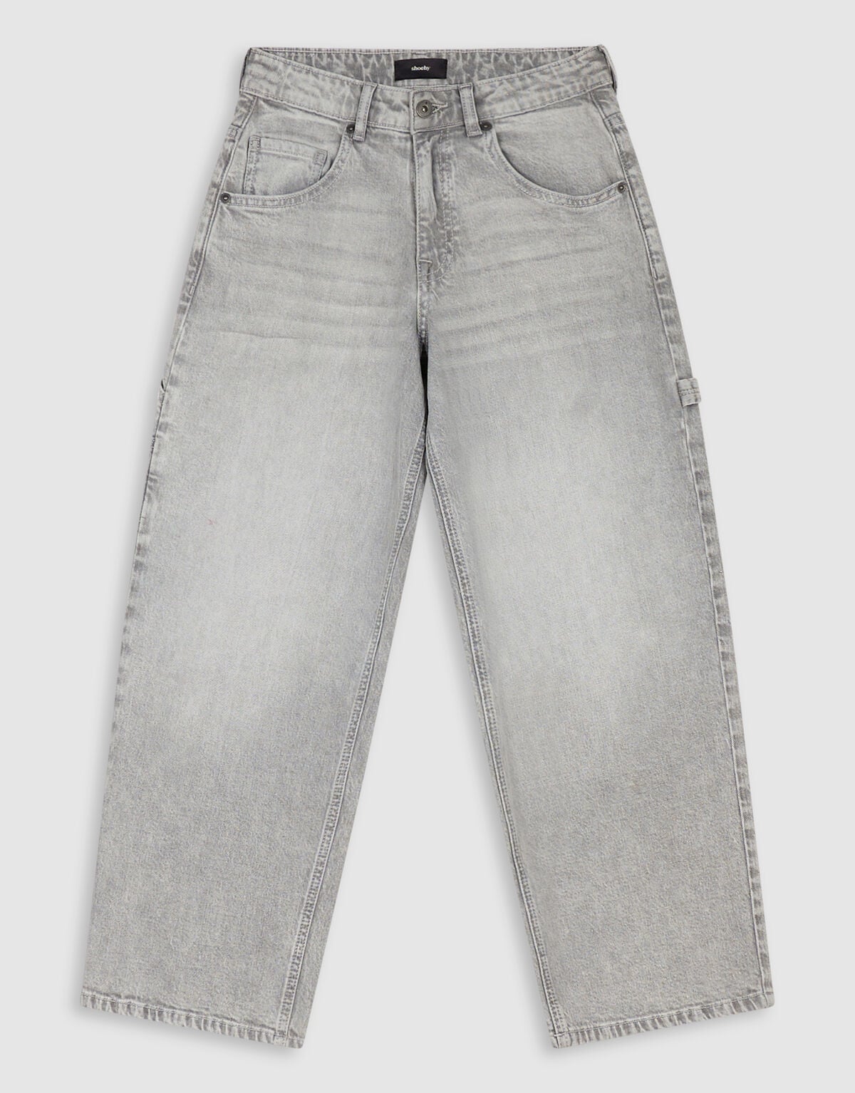 Ultra Baggy Fit Carpenter Jeans Lichtgrijs SHOEBY BOYS