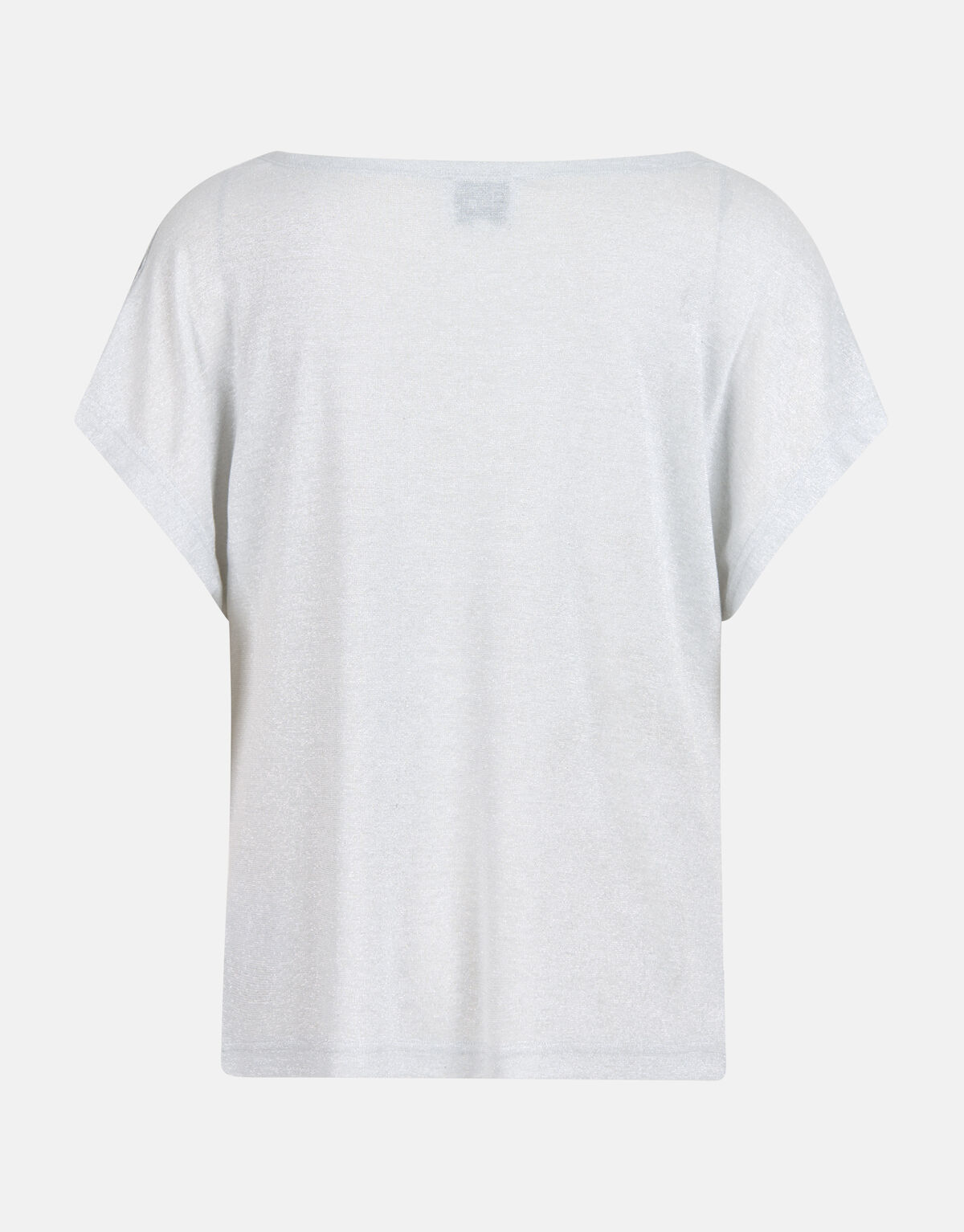 Drapiertes Glitzer-Top Silber SHOEBY WOMEN