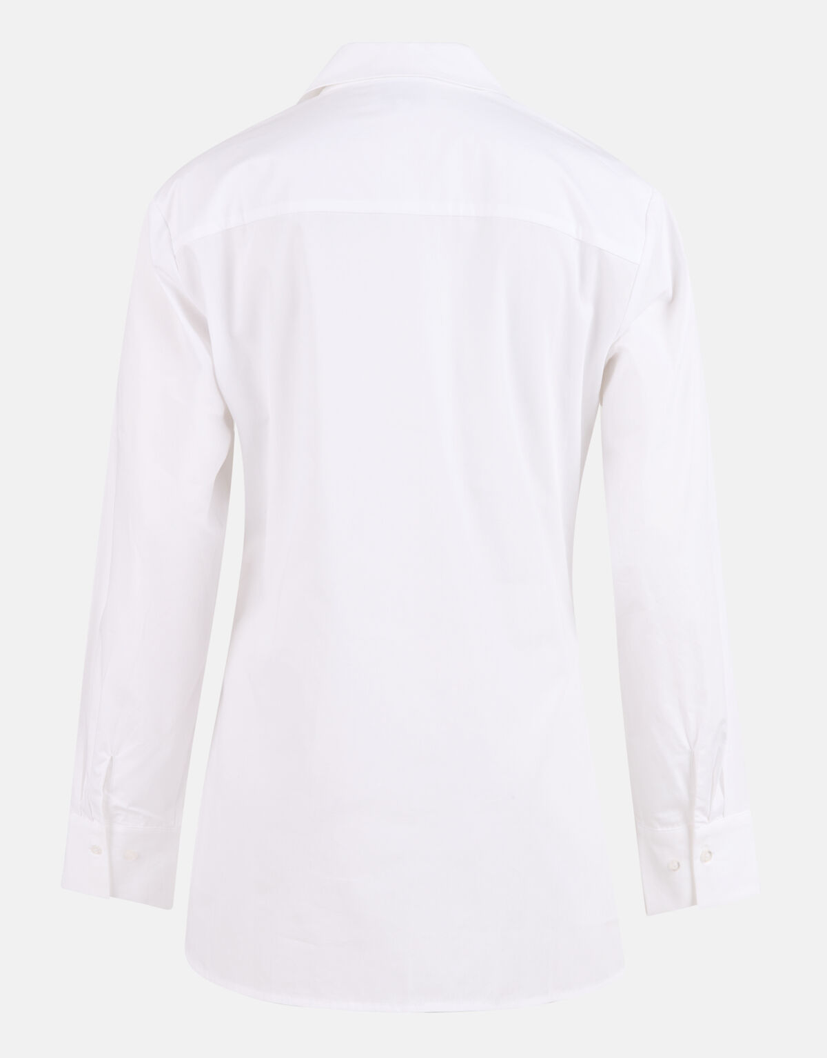 Poplin Overslag Blouse Wit SHOEBY WOMEN