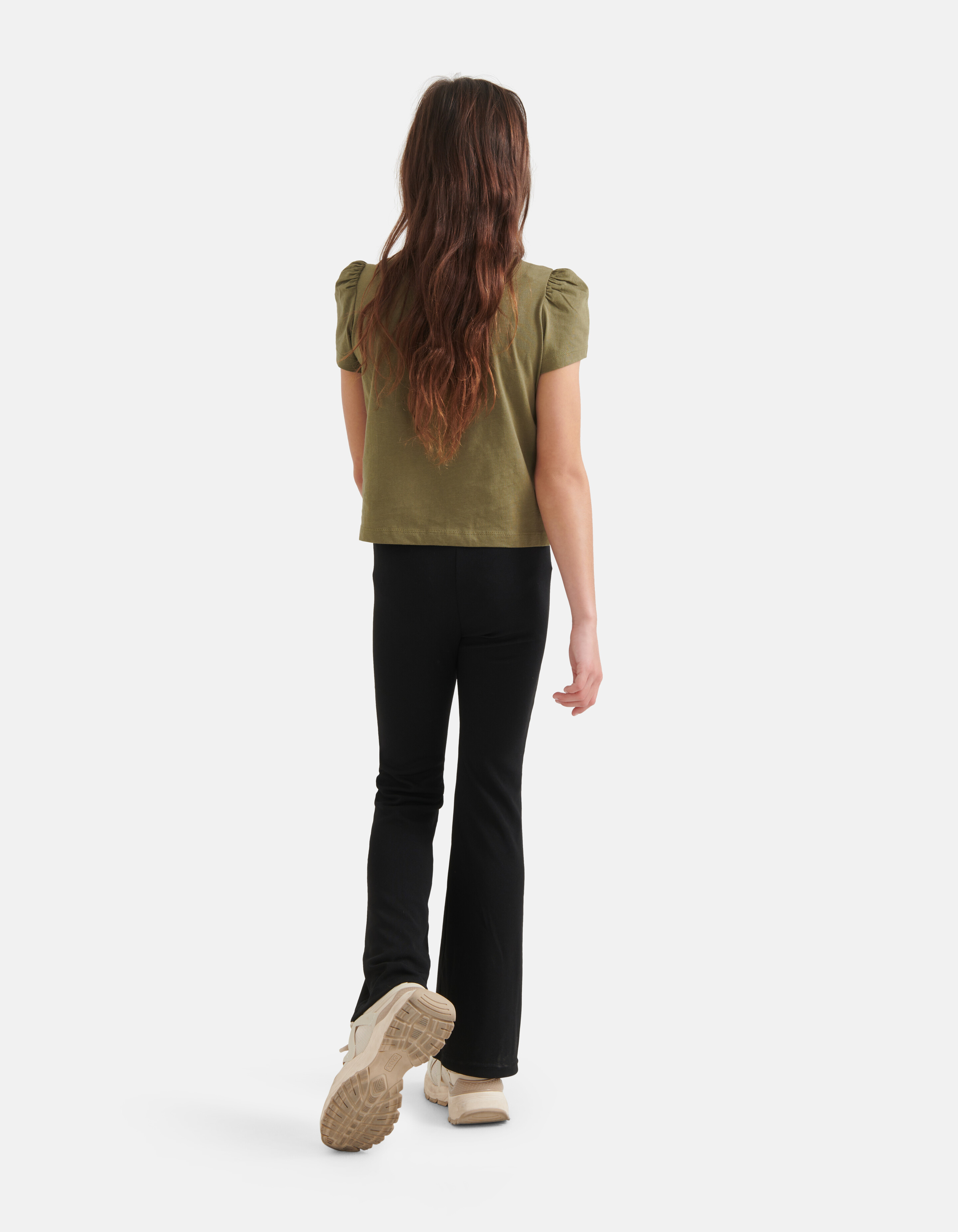 Schmetterling T-shirt Dunkelgrün SHOEBY GIRLS
