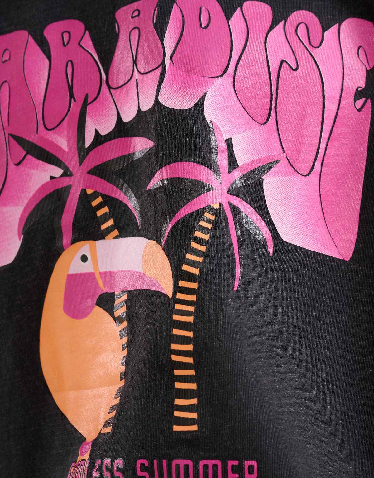 Artwork T-shirt Schwarz SHOEBY GIRLS