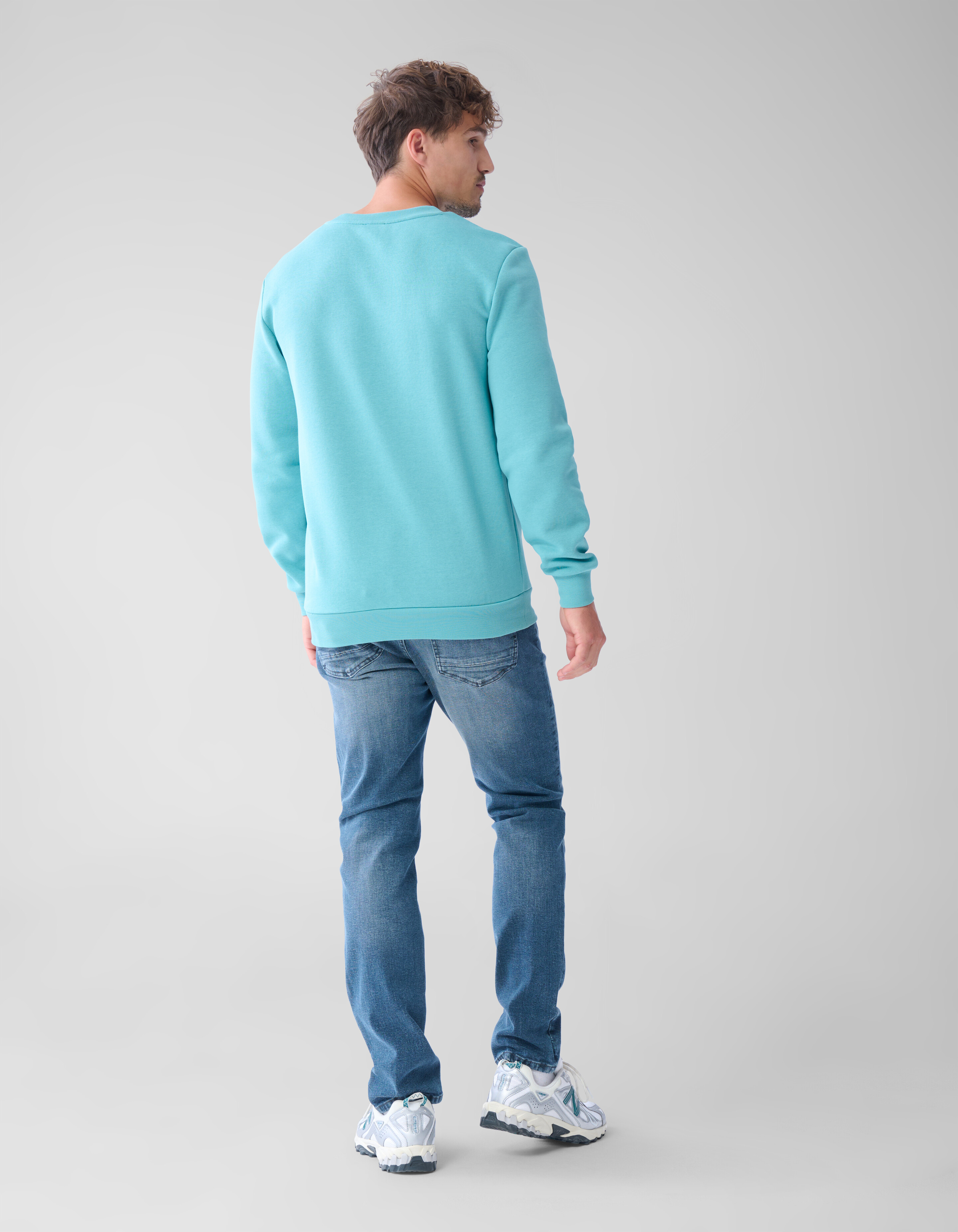 Schmale Jeans Blau/Grau L32 SHOEBY MEN