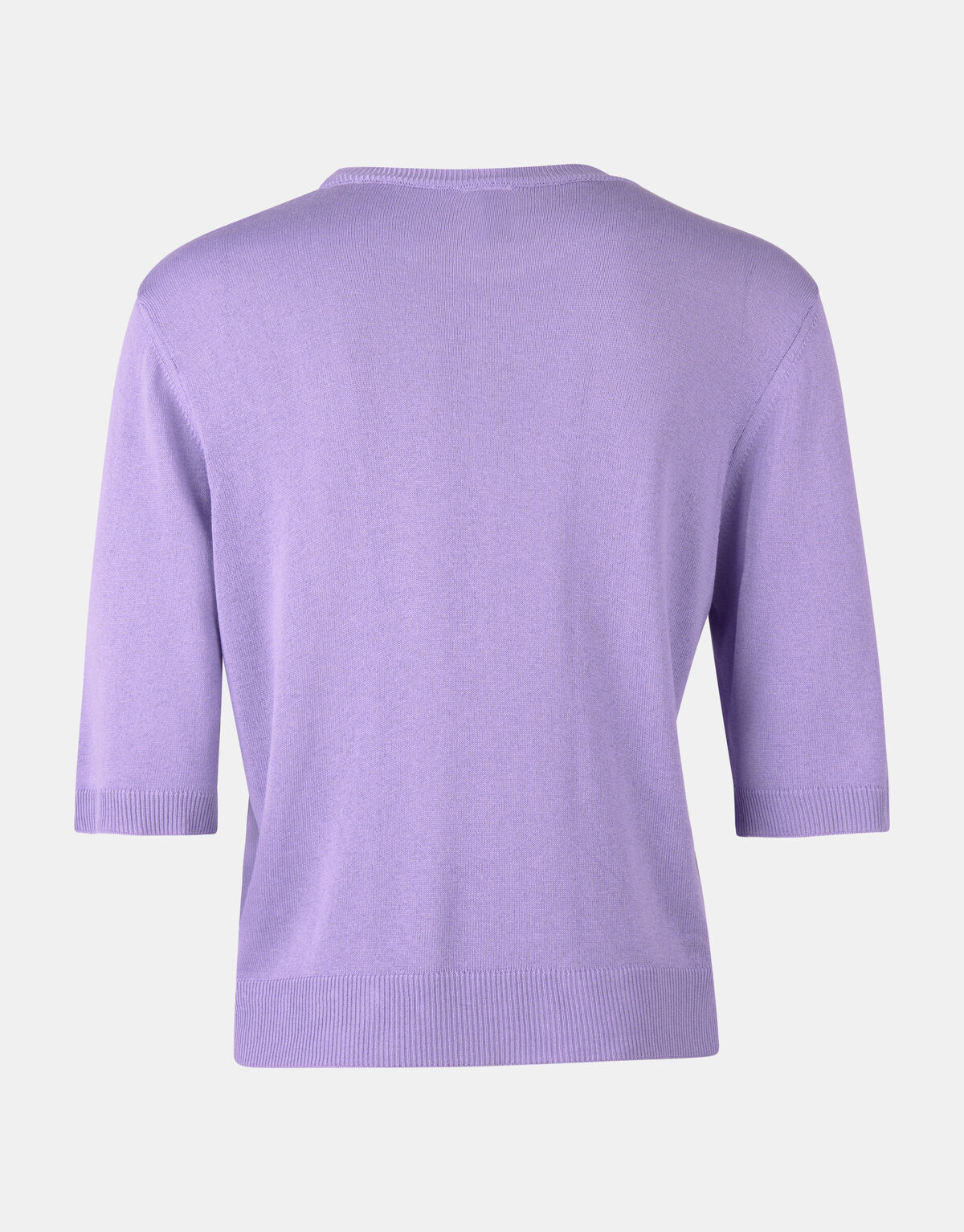 Gestricktes T-Shirt Violett EKSEPT