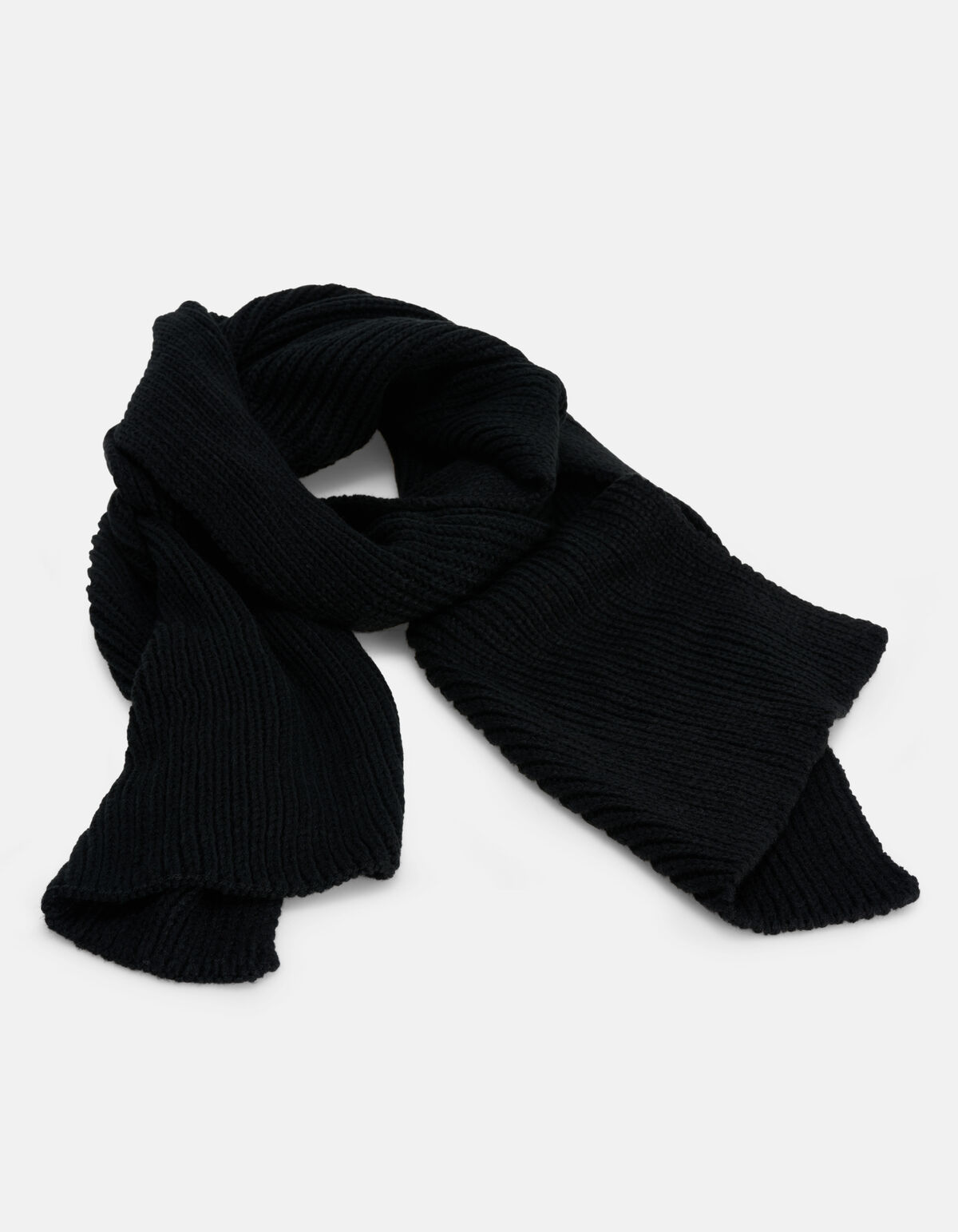 Gestrickter Schal Schwarz SHOEBY ACCESSOIRES