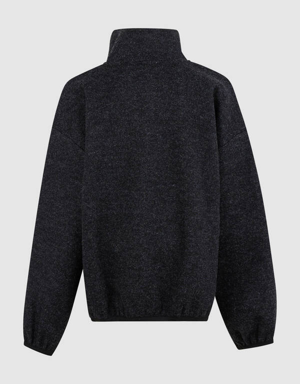 Half Zip Pullover Dunkelgrau SHOEBY BOYS