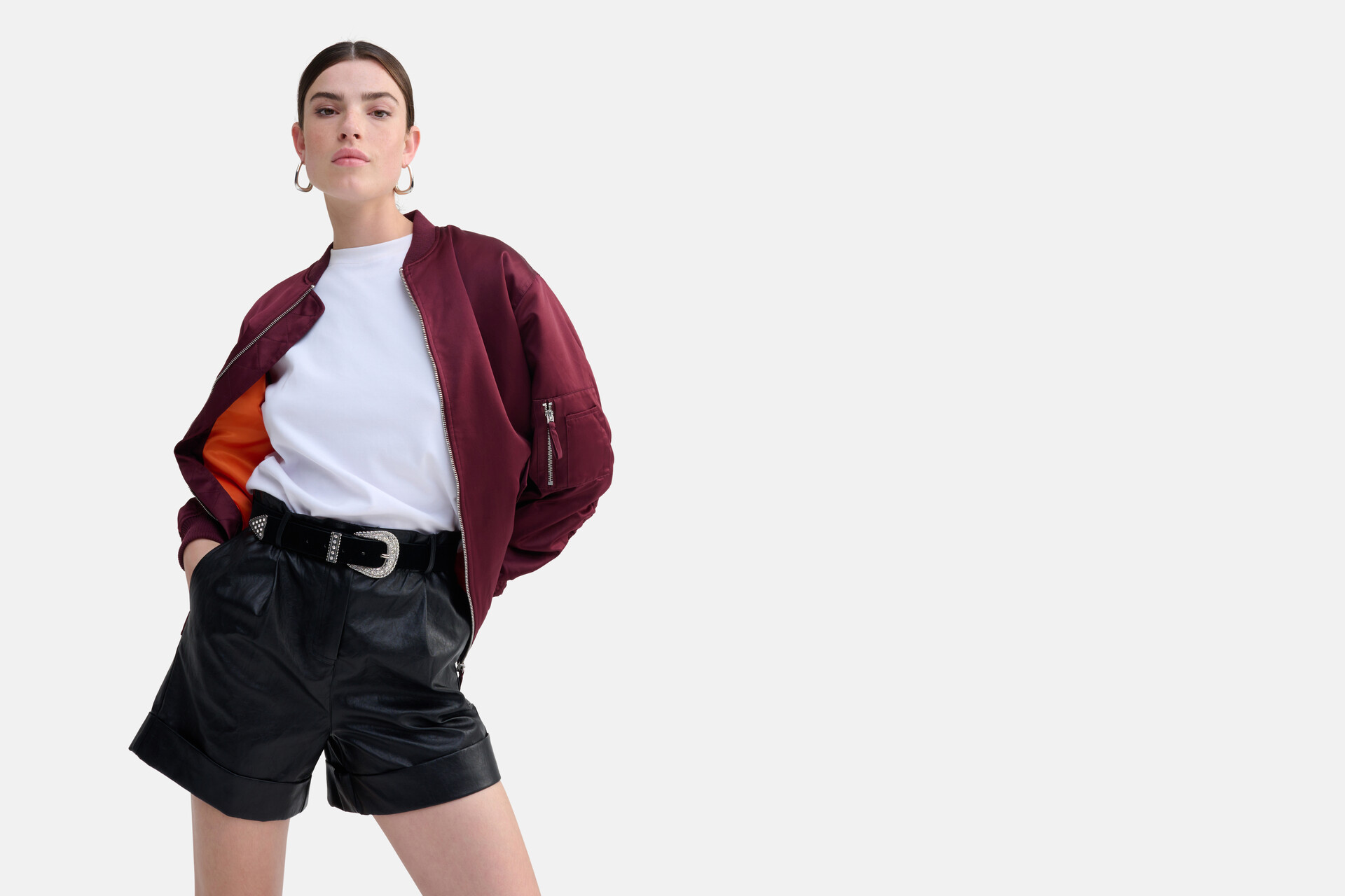 Satin-Bomberjacke SHOEBY WOMEN