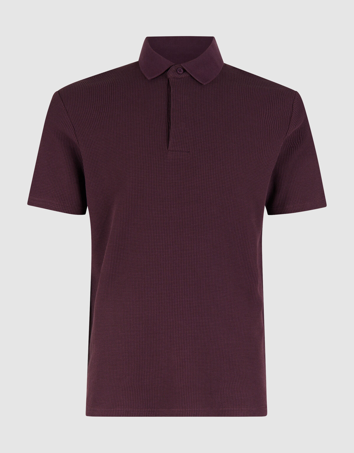 Structure Polo Dark Red SHOEBY MEN