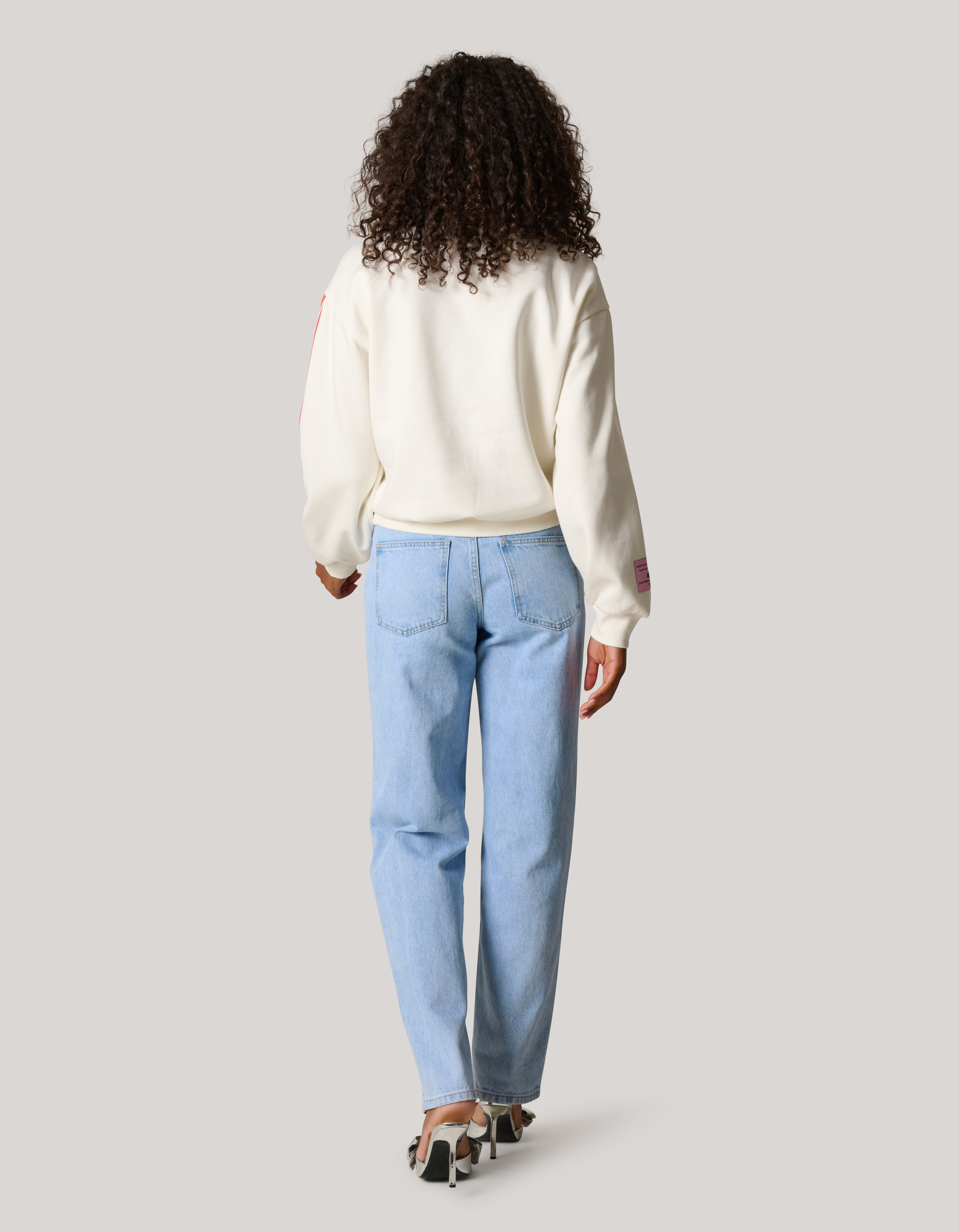 Retro Studio Pullover Off White SHOEBY WOMEN