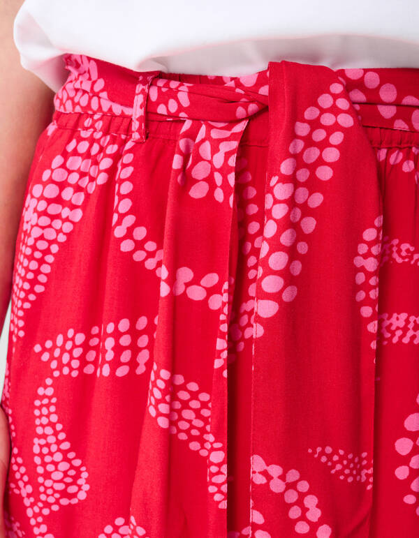 Bedruckte Shorts Rot SHOEBY WOMEN