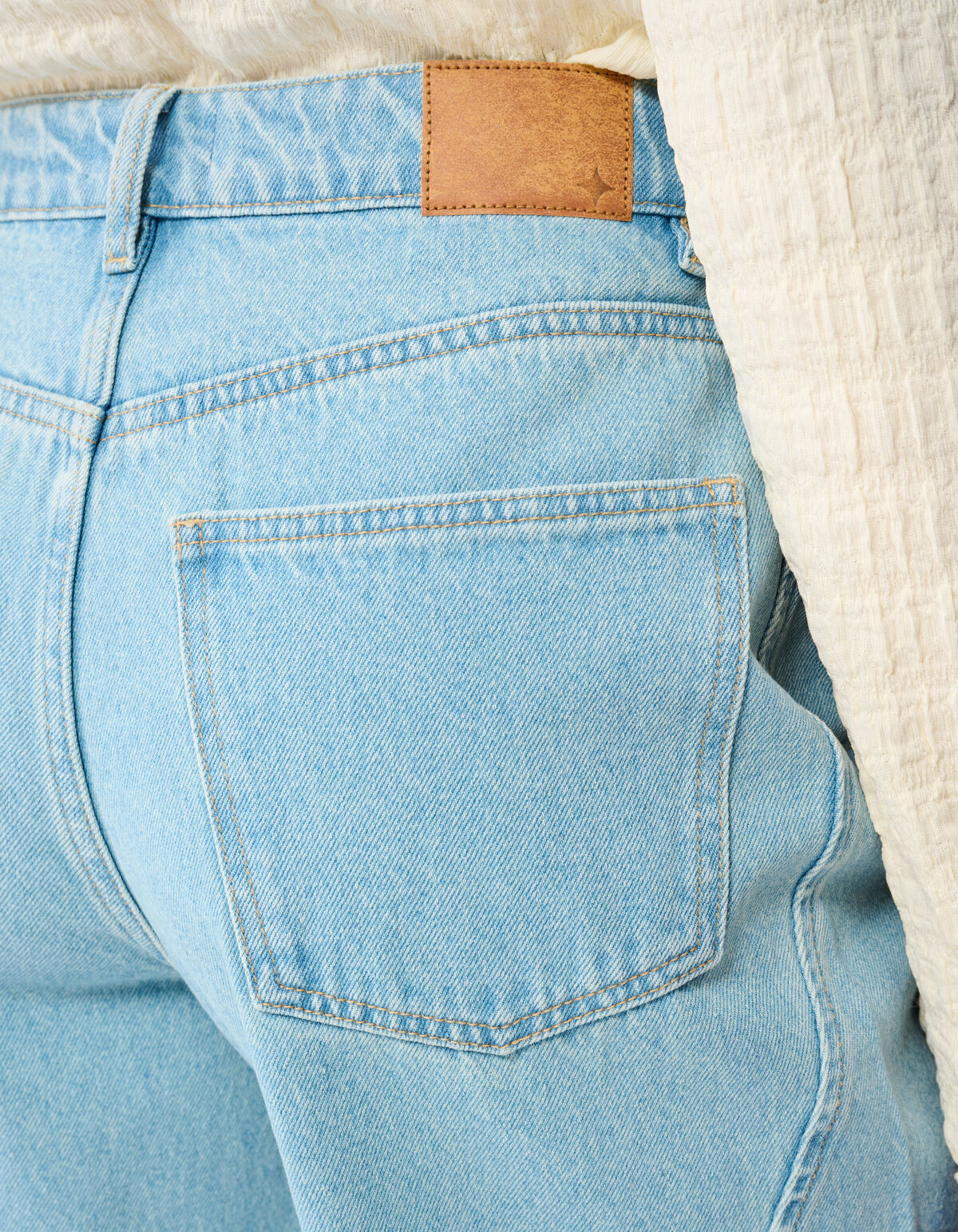 Swirl Barrel Fit Jeans Blau SHOEBY WOMEN