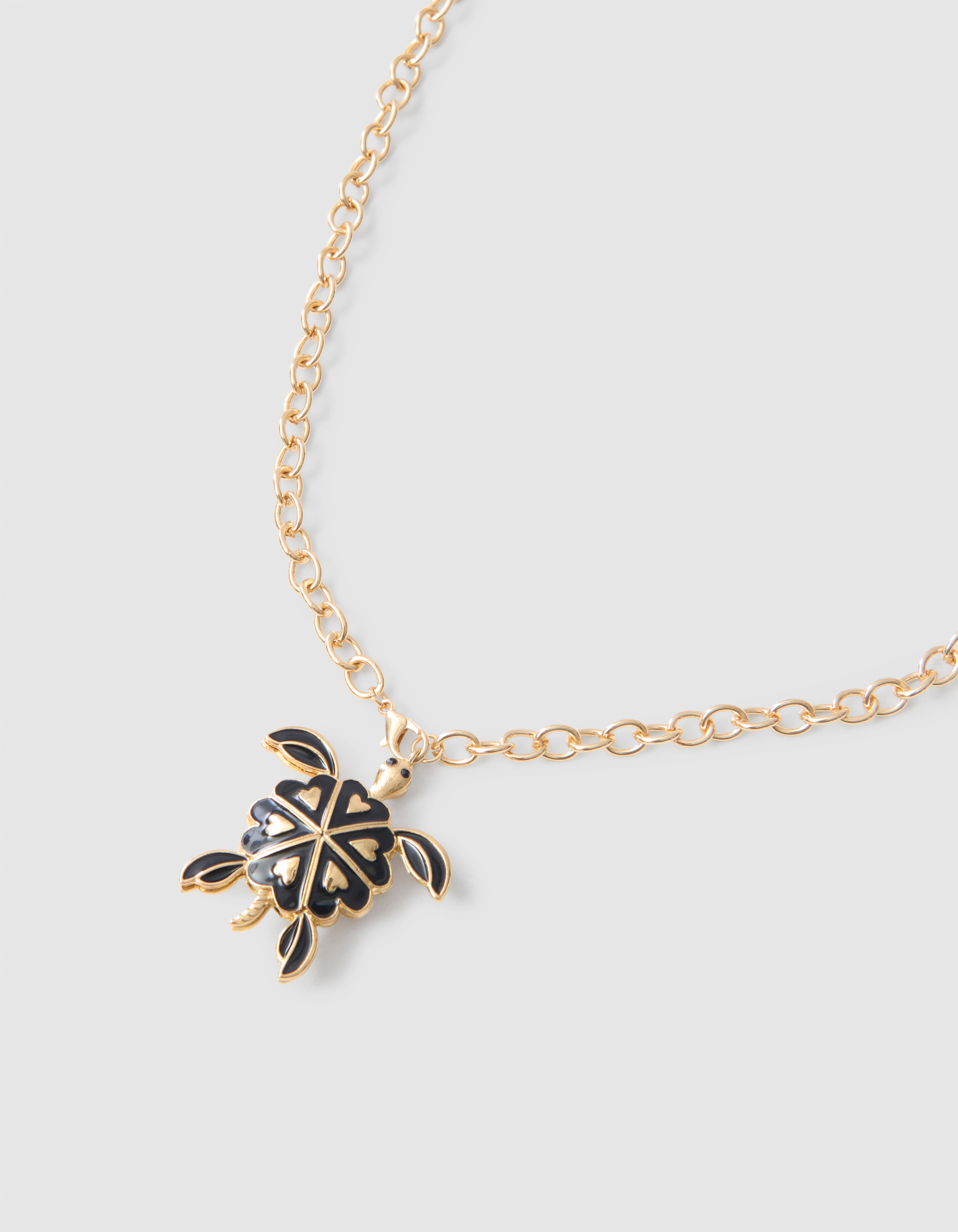 Schildkröte Halskette Gold von Lonneke SHOEBY ACCESSOIRES
