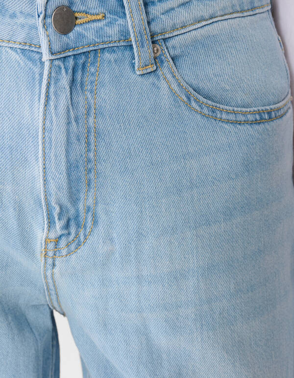Weiche Jeans mit weitem Bein Gebleicht SHOEBY WOMEN