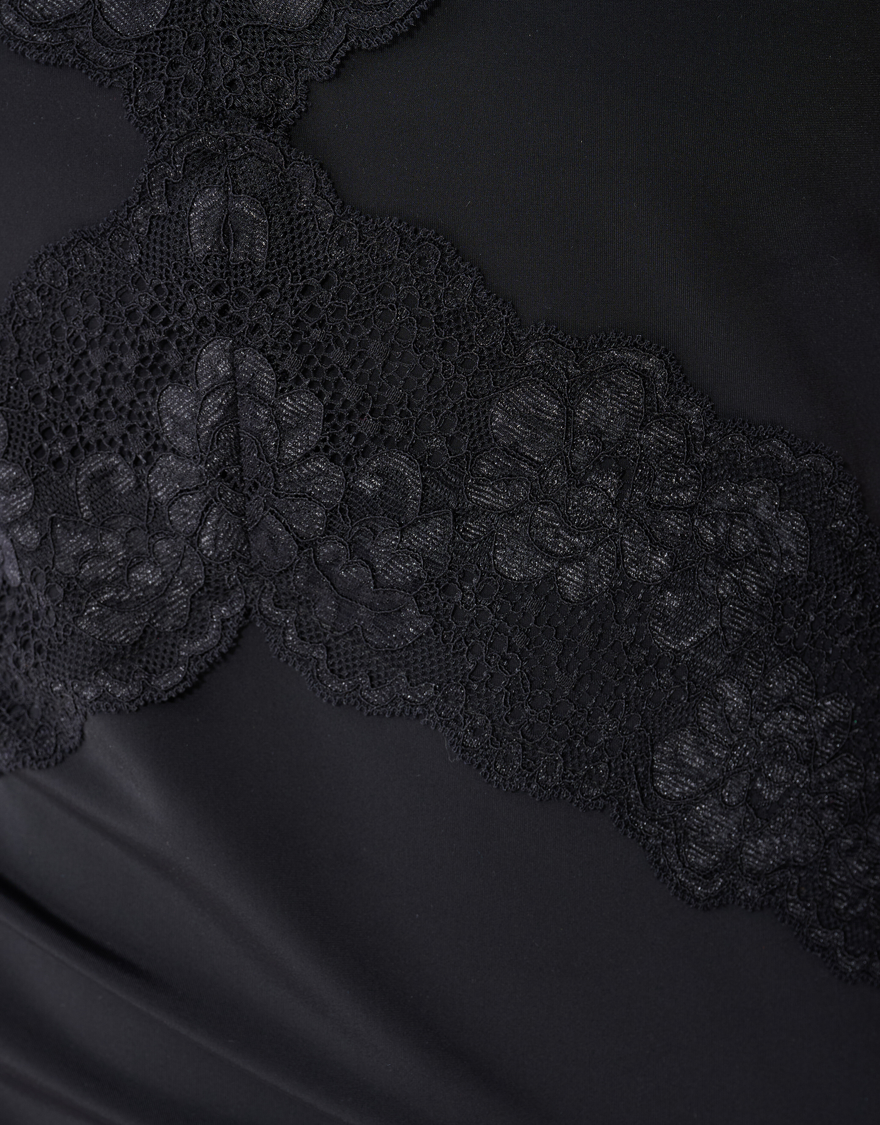 Spitzen-Singlet Top Schwarz SHOEBY WOMEN