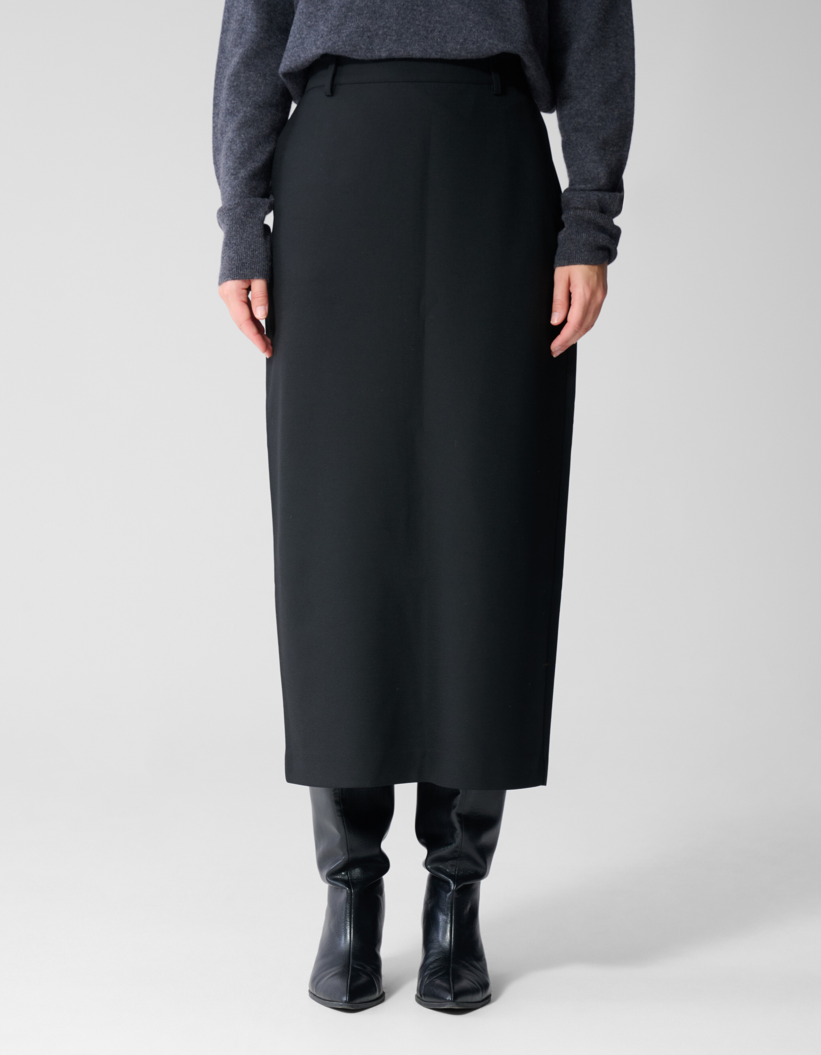 Pencil Maxirock in Schwarz By Lonneke SHOEBY WOMEN