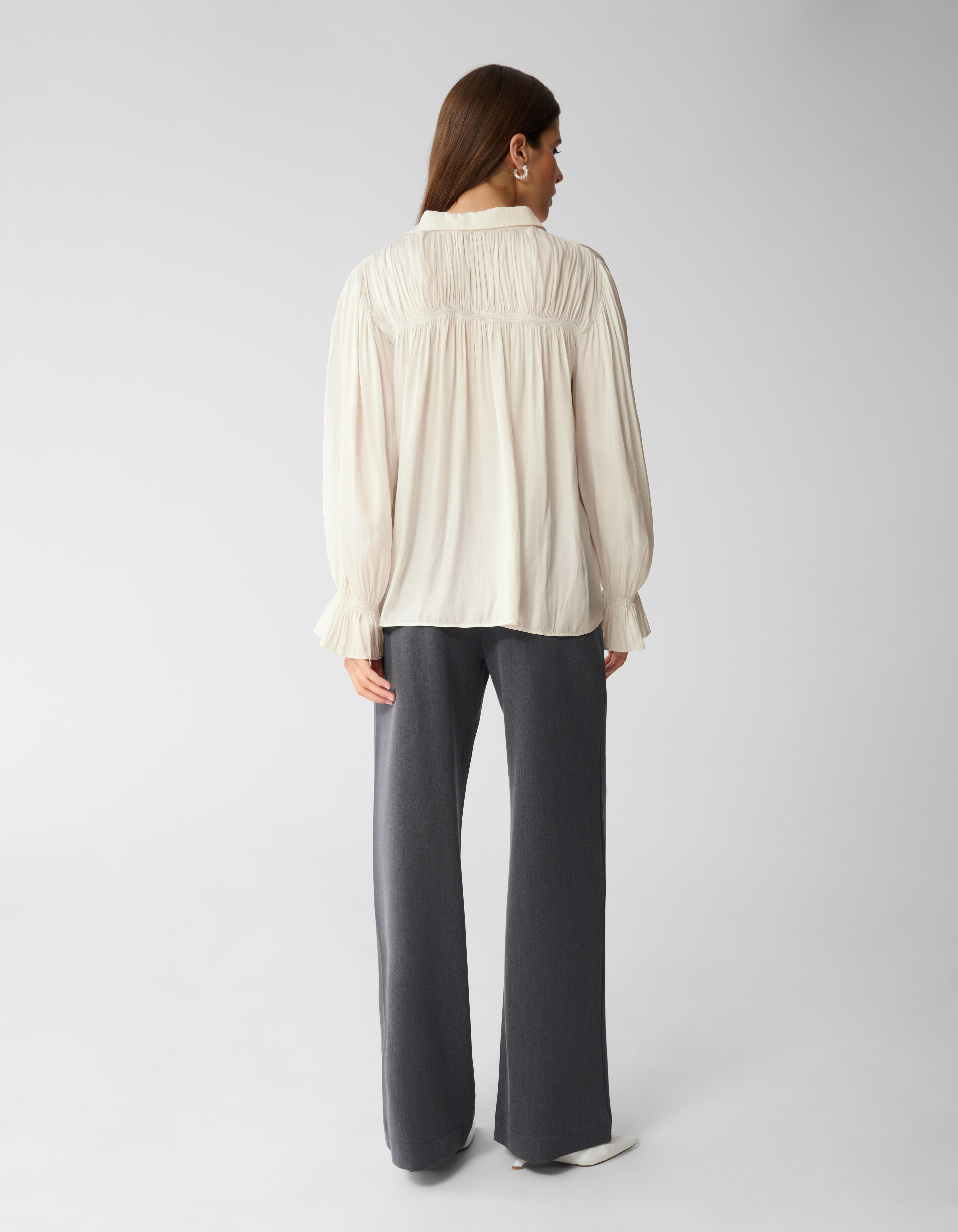 Raffbluse Off White von Mieke SHOEBY WOMEN