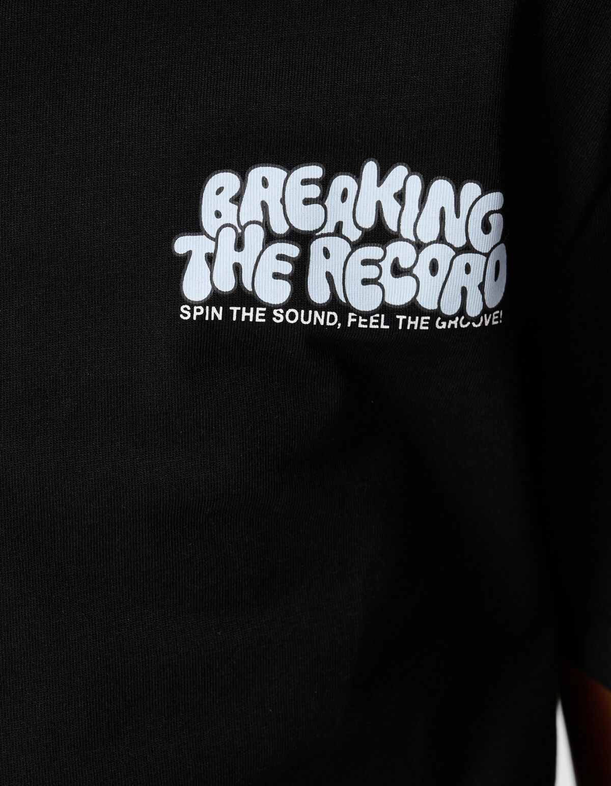 Breaking Artwork T-shirt Schwarz SHOEBY BOYS