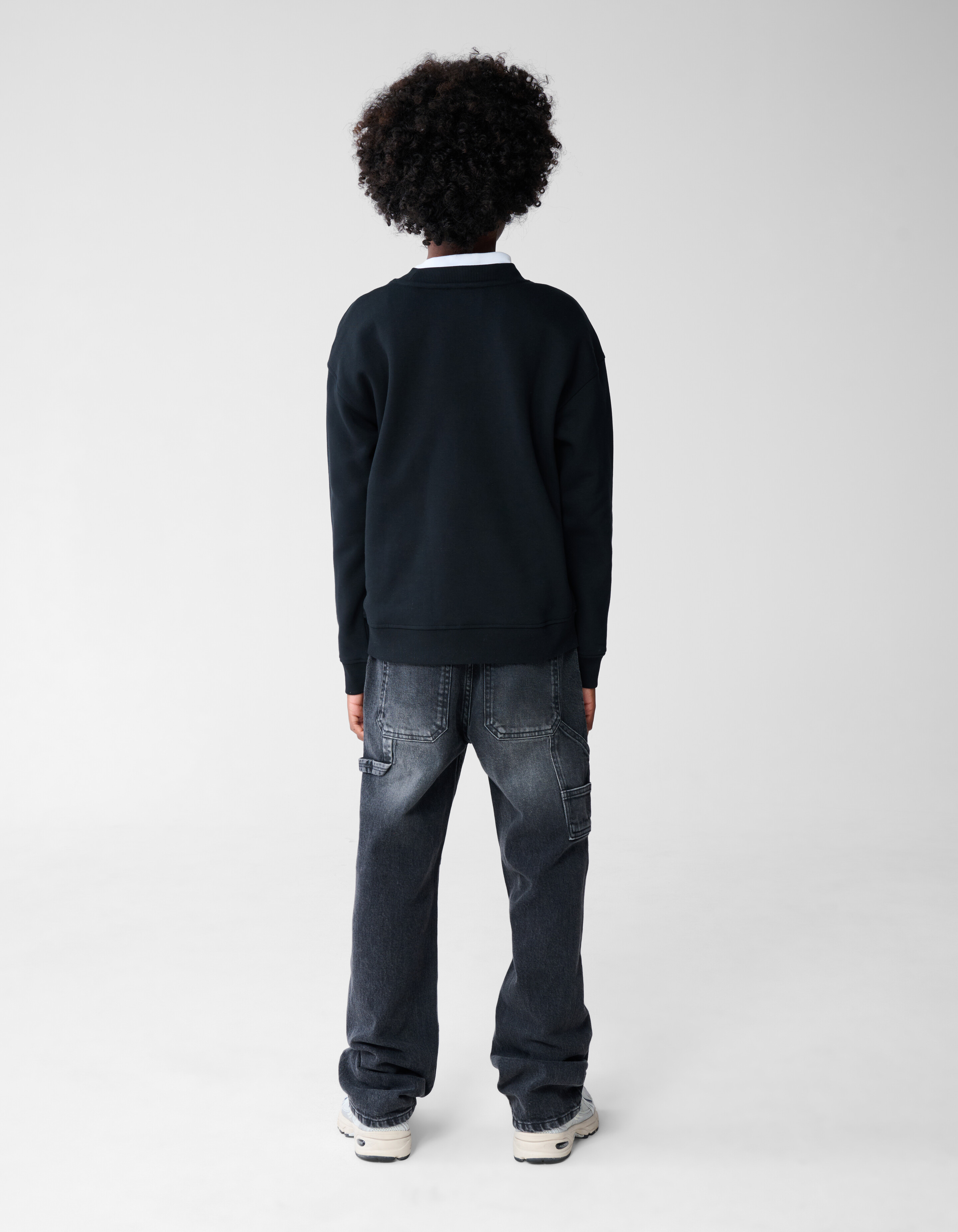 New York Kunst Pullover Schwarz SHOEBY BOYS