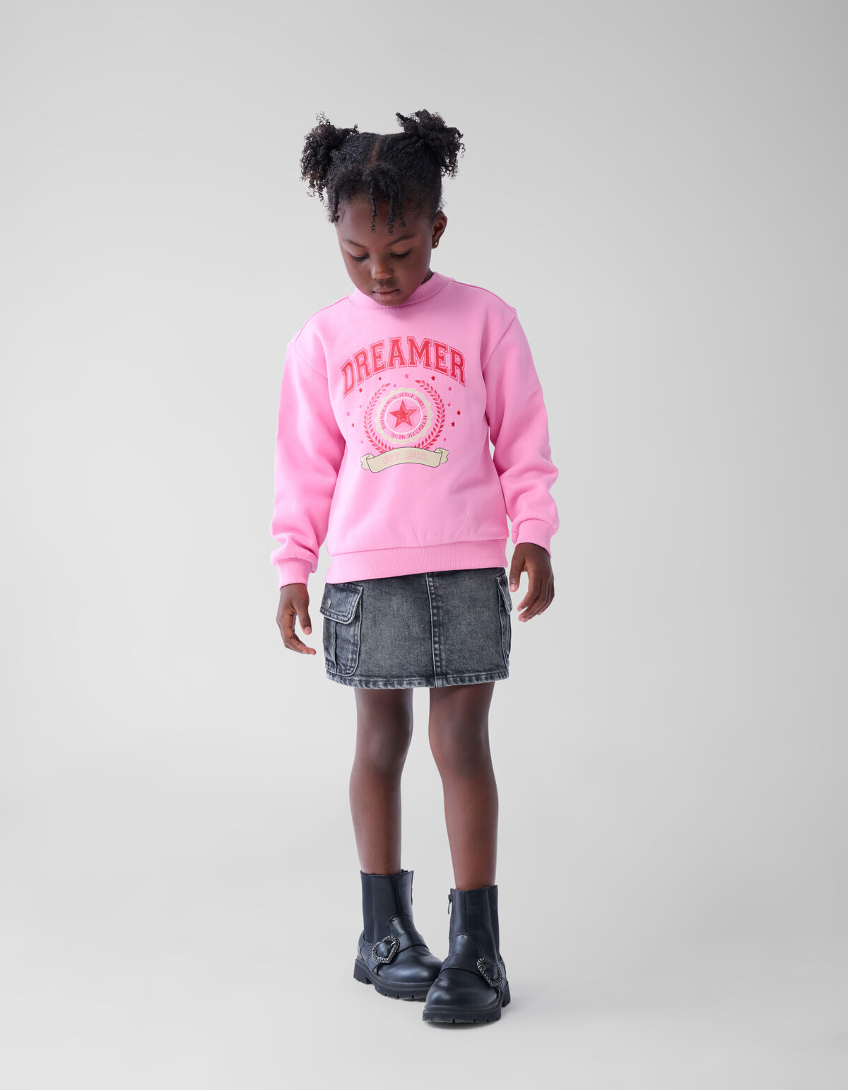 Varsity Pullover Rosa SHOEBY GIRLS