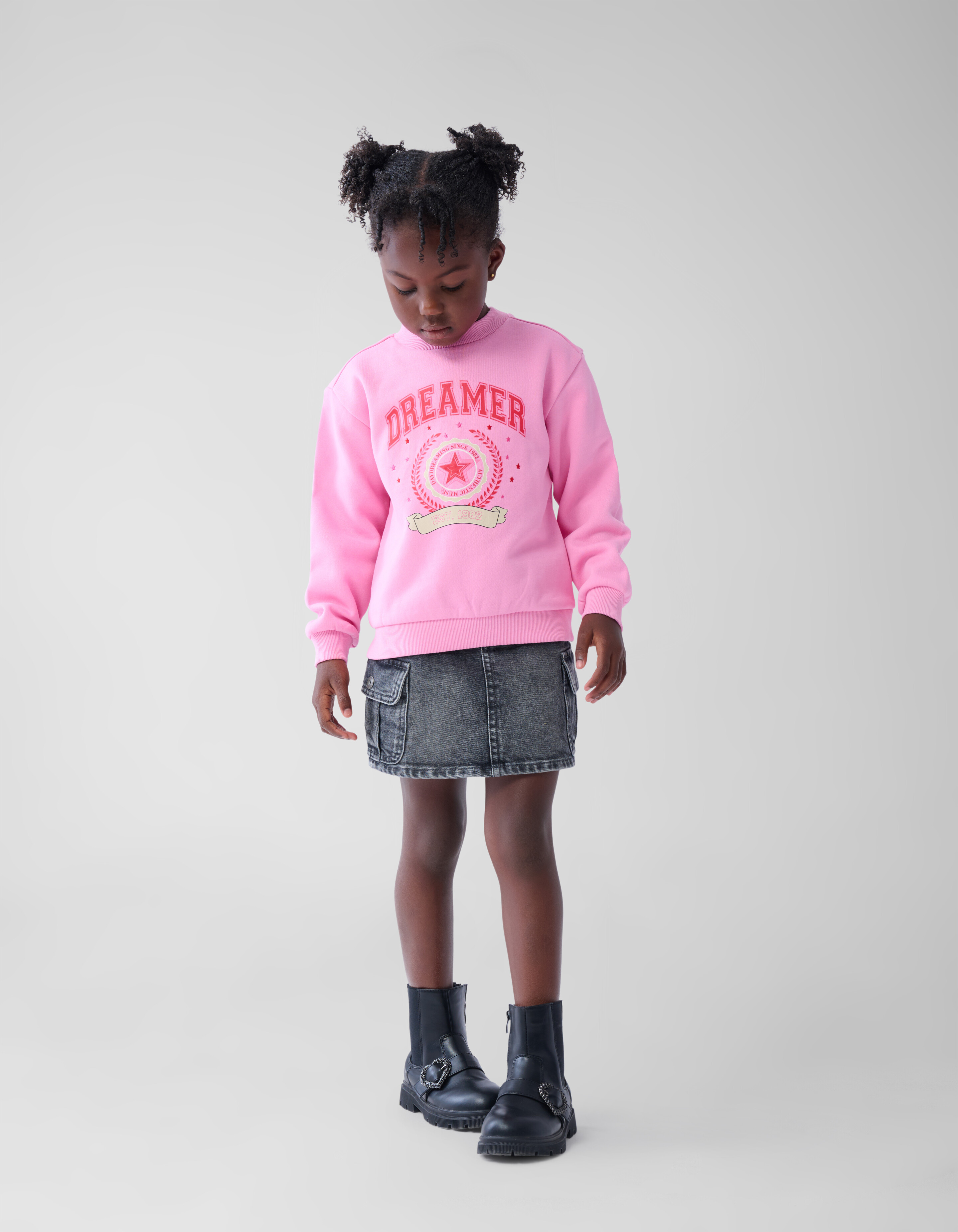 Varsity Pullover Rosa SHOEBY GIRLS