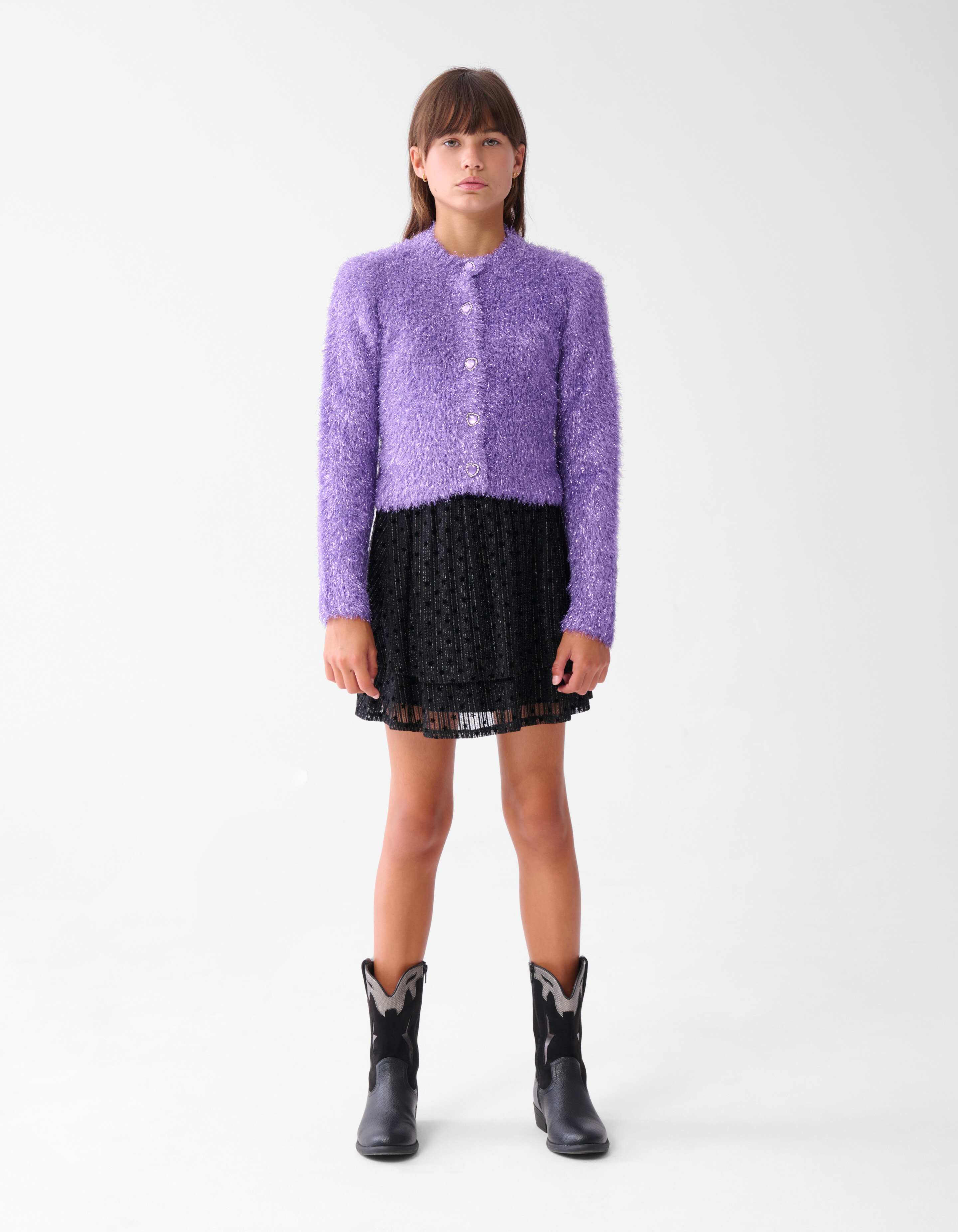 Mesh Rock Schwarz SHOEBY GIRLS