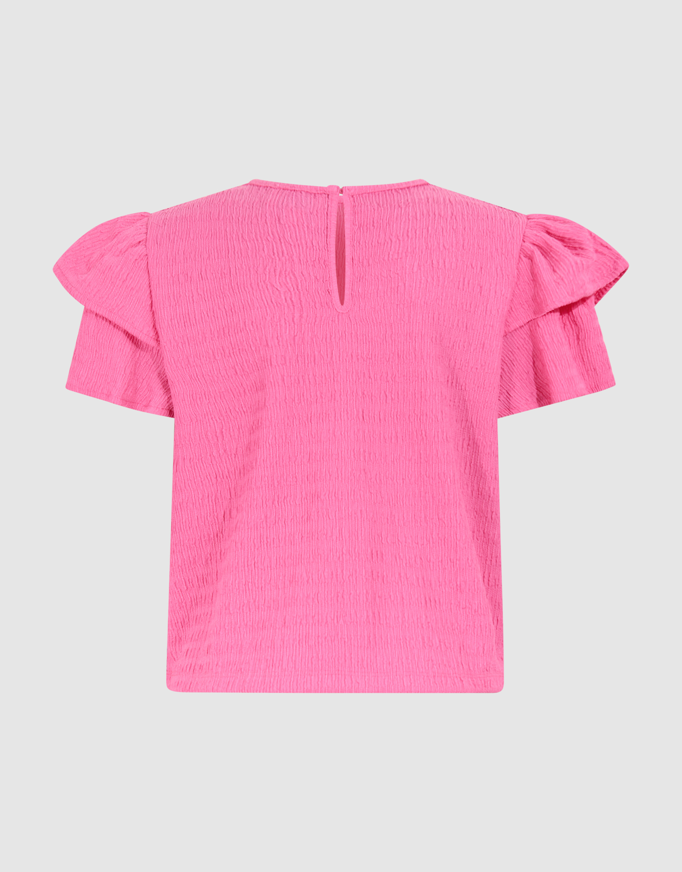 Gehäkeltes Crinkle-Top Rosa SHOEBY GIRLS